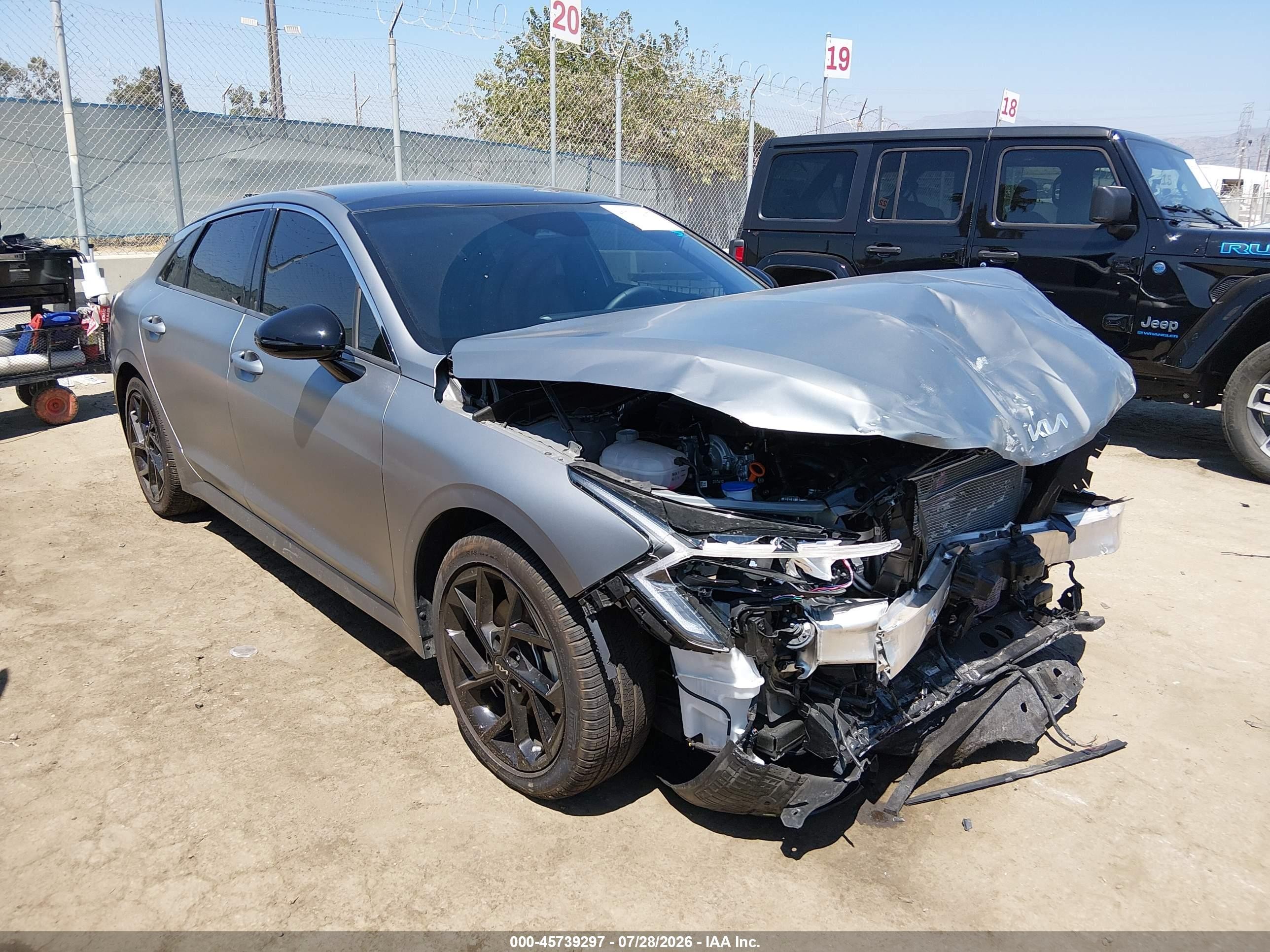 2026 Kia K5 VIN KNAG64J71T5411766 — IAAI salvage auction photo