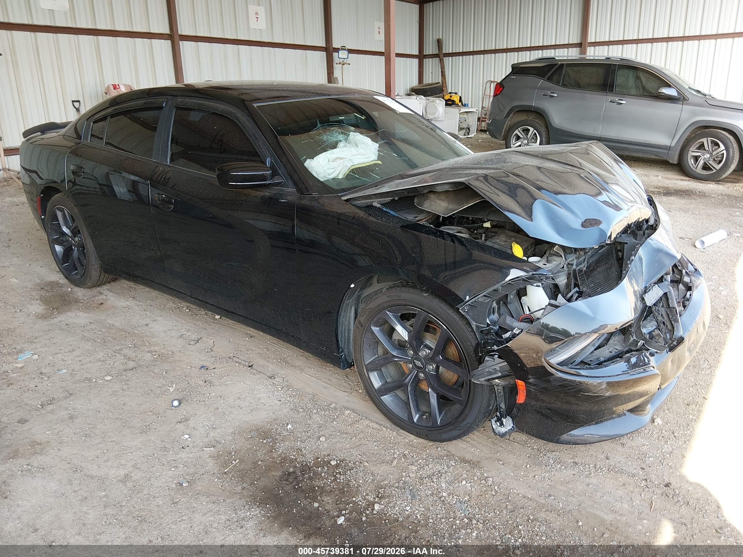 2020 Dodge Charger VIN 2C3CDXBGXLH157902 IAAI salvage auction — Front End, Salvage (Louisiana), sold $2,650 on 2026-09-13 (photo 1)