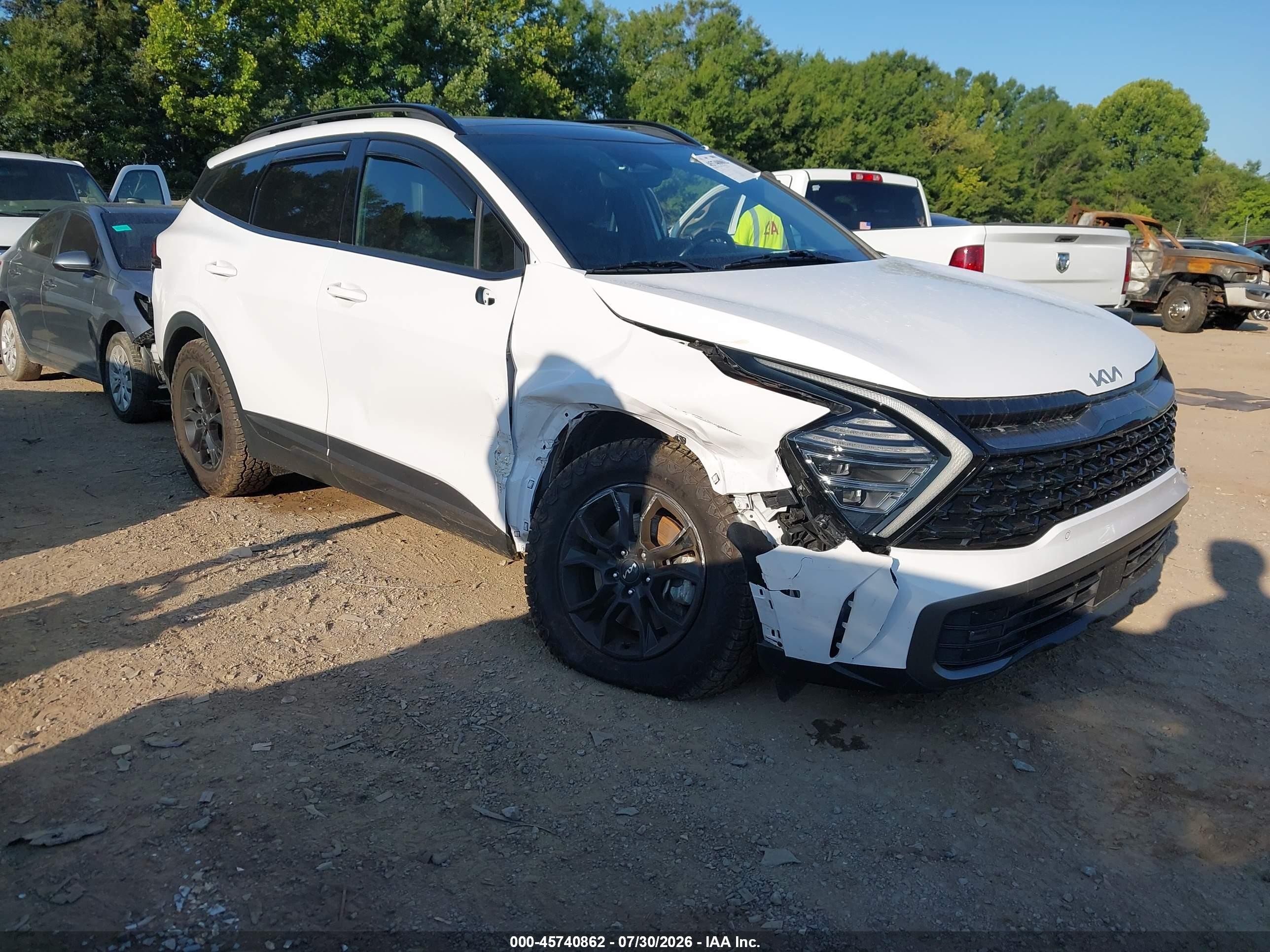 2023 Kia Sportage VIN 5XYK7CAF8PG034474 — IAAI salvage auction photo