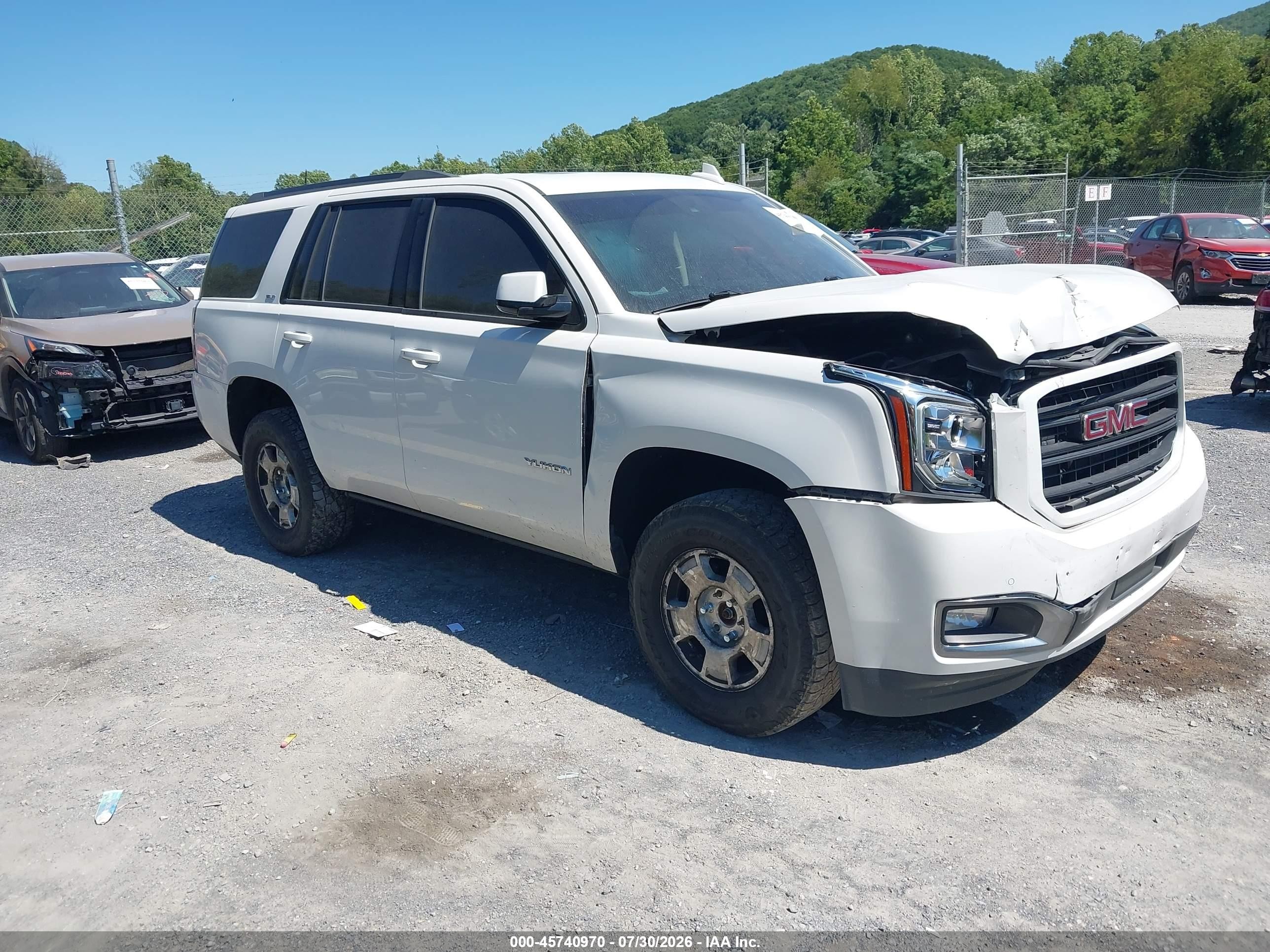2019 GMC Yukon VIN 1GKS2BKJ7KR303414 — IAAI salvage auction photo