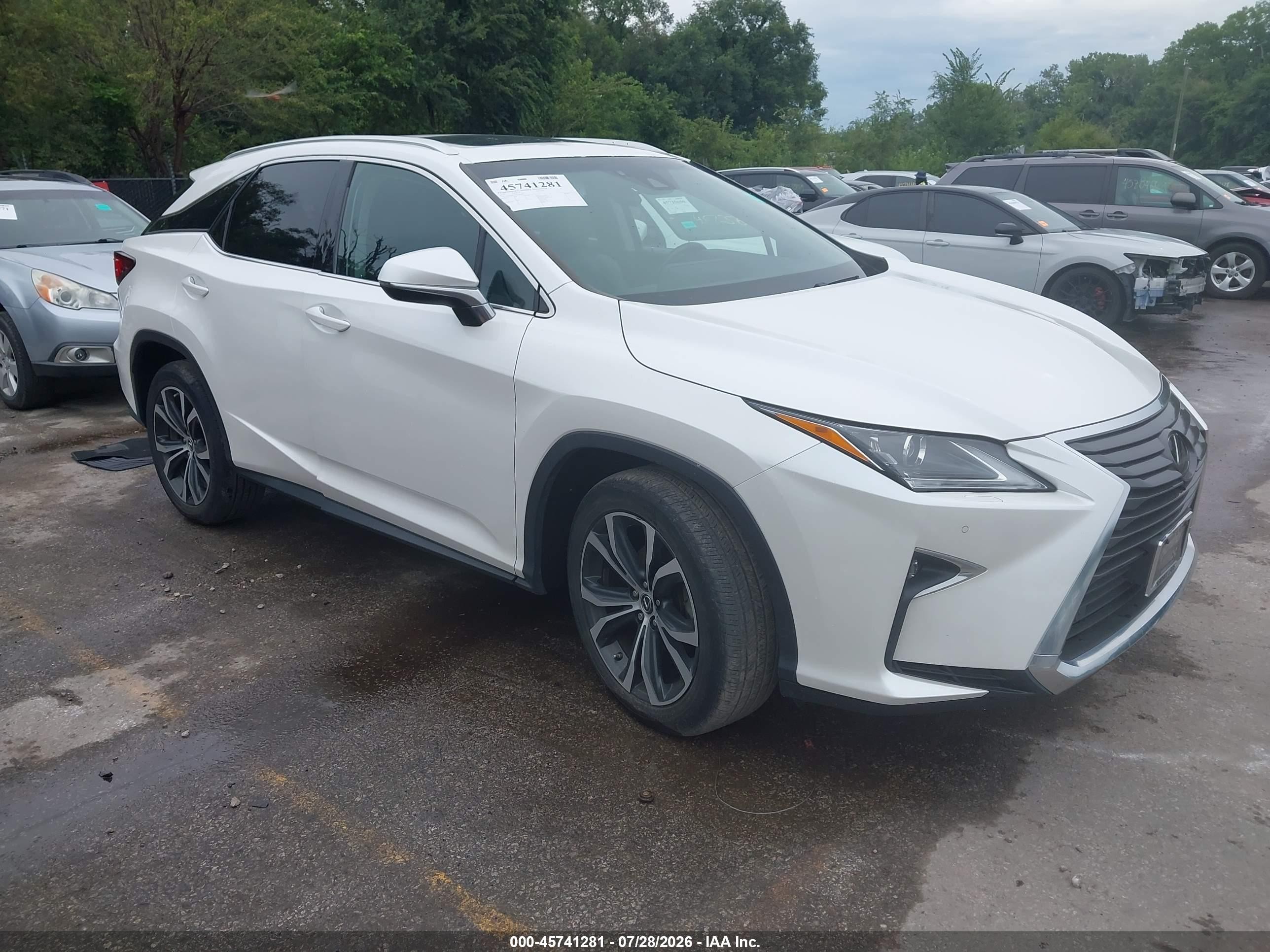 2019 Lexus RX 350 VIN 2T2BZMCA2KC207844 — IAAI salvage auction photo