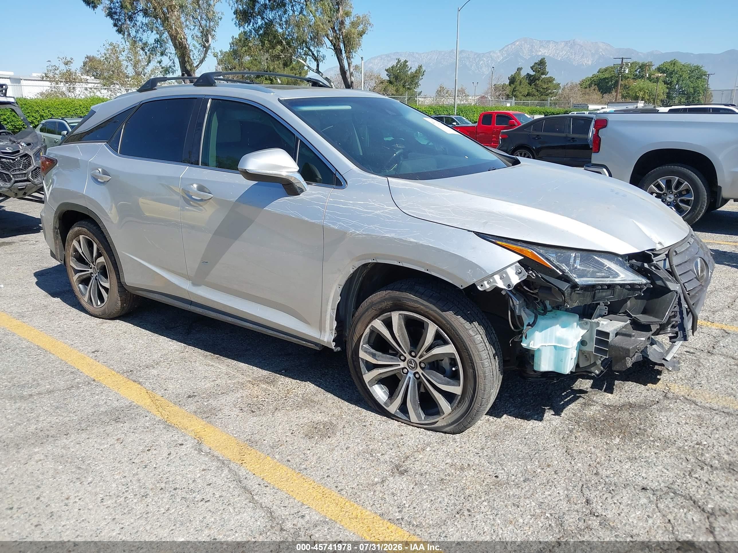 2018 Lexus RX 350 VIN 2T2ZZMCA0JC116228 — IAAI salvage auction photo
