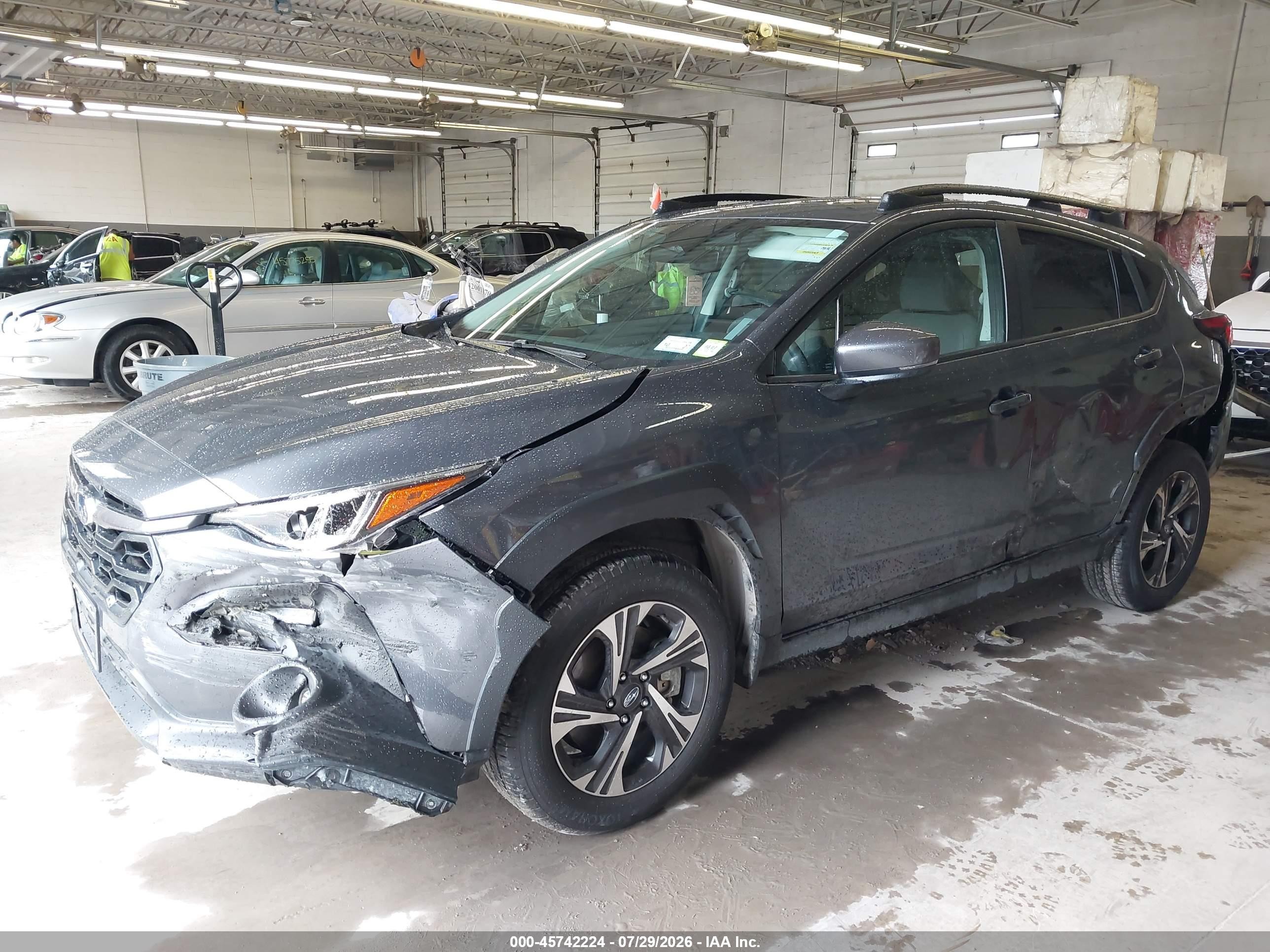 2026 Subaru Xv VIN 4S4GUHD61T3739912 IAAI salvage auction — Front End, Mv-907A (New York), sold $7,100 on 2026-09-06 (photo 2)