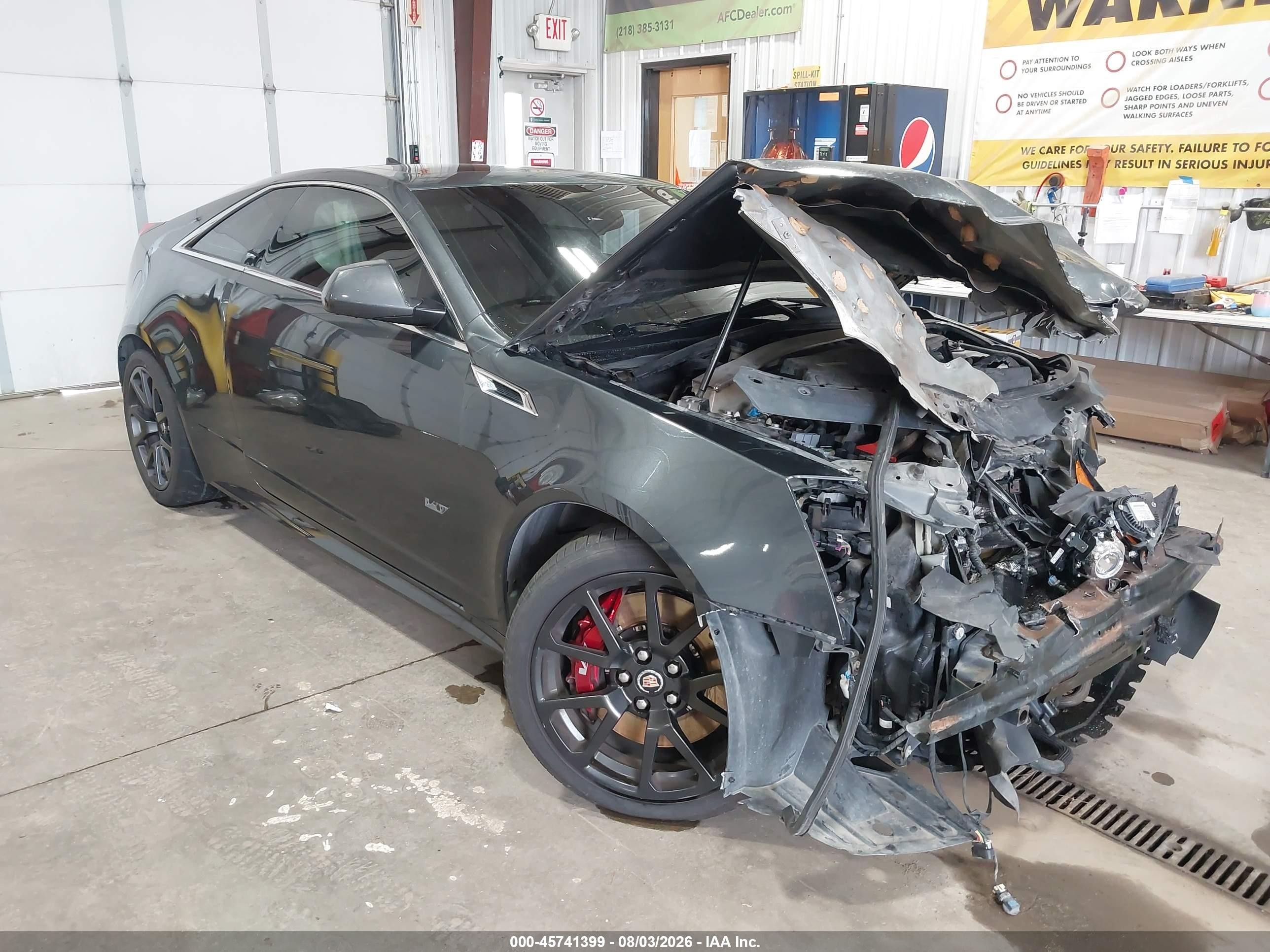 2014 Cadillac CTS VIN 1G6DV1EP6E0173224 — IAAI salvage auction photo
