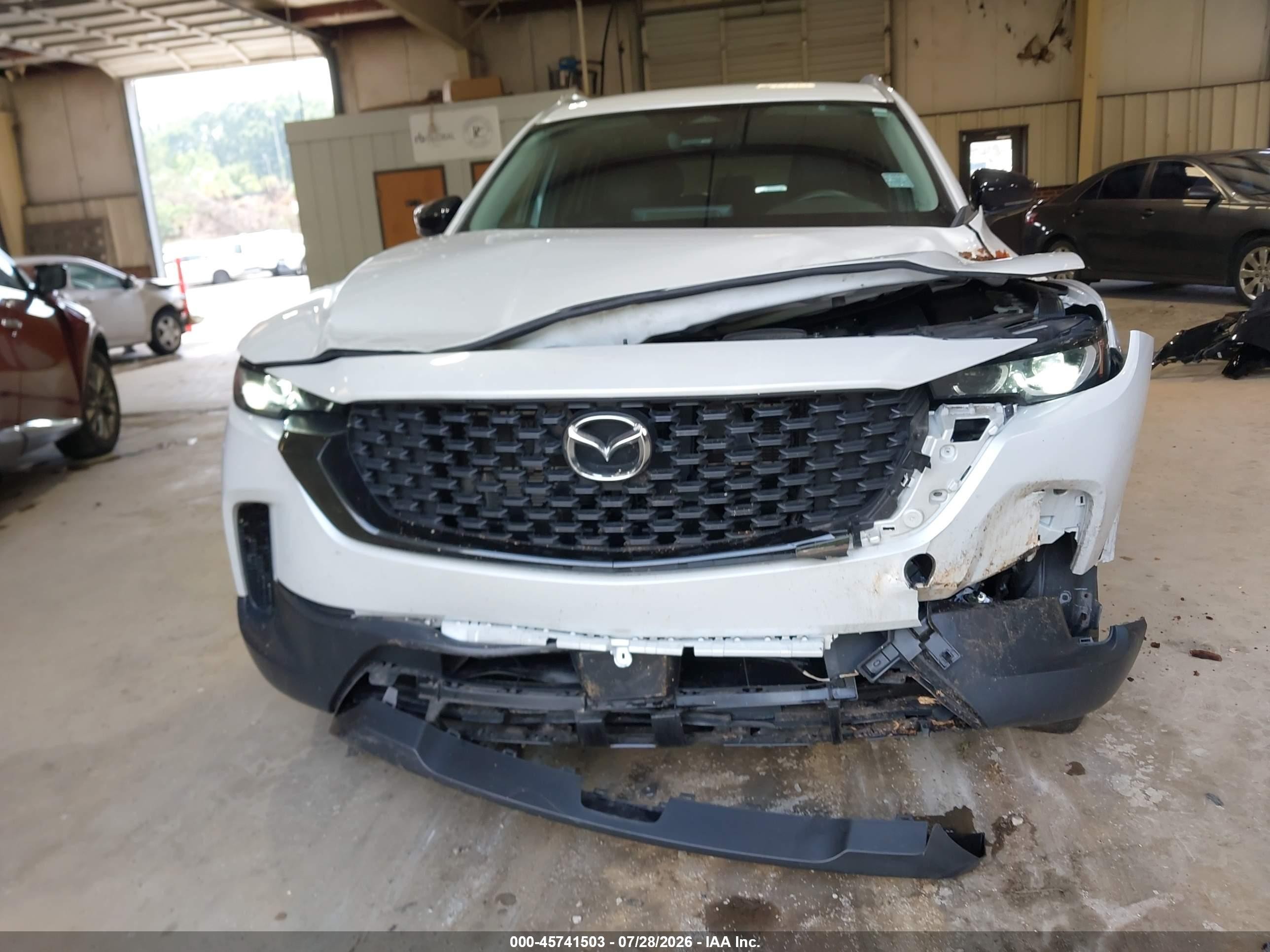2025 Mazda Cx-50 VIN 7MMVAABW2SN111620 IAAI salvage auction — Front End, Salvage (North Carolina), sold $12,400 on 2026-09-26 (photo 6)