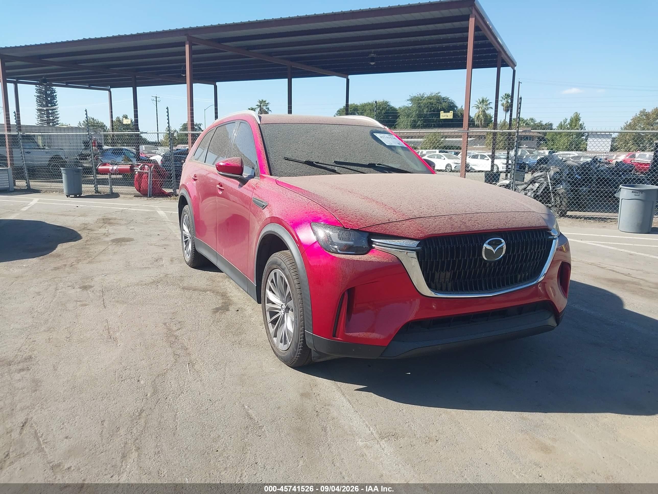 2024 Mazda CX-90 VIN JM3KKCHD5R1105806 — IAAI salvage auction photo