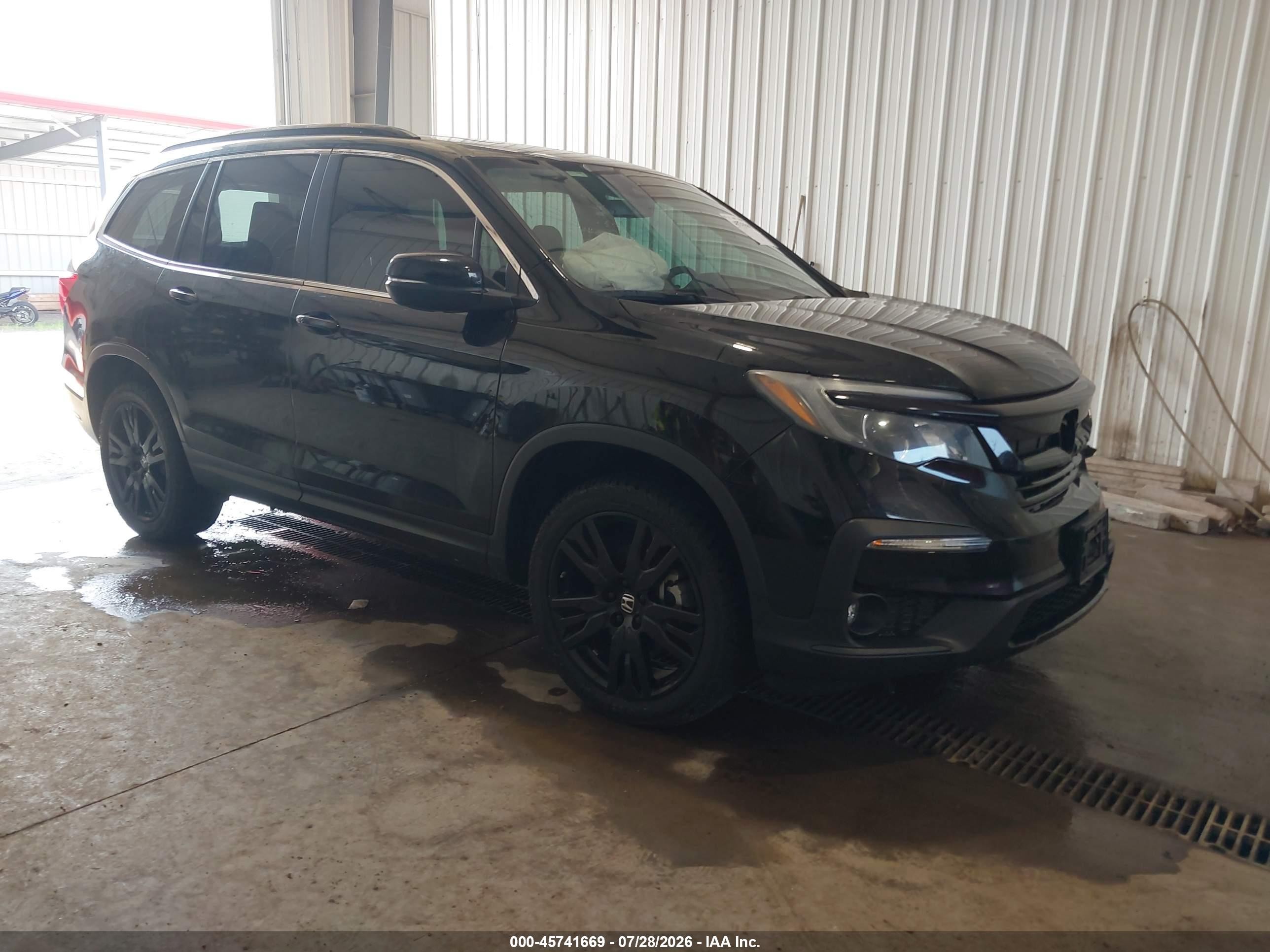 2022 Honda Pilot VIN 5FNYF6H29NB042167 — IAAI salvage auction photo