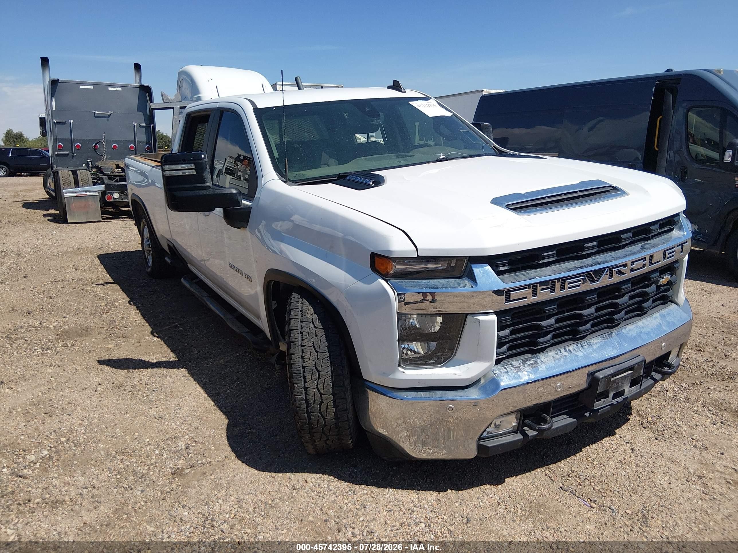 2022 Chevrolet Silverado 2500 VIN 1GC1YNEY2NF180384 — IAAI salvage auction photo
