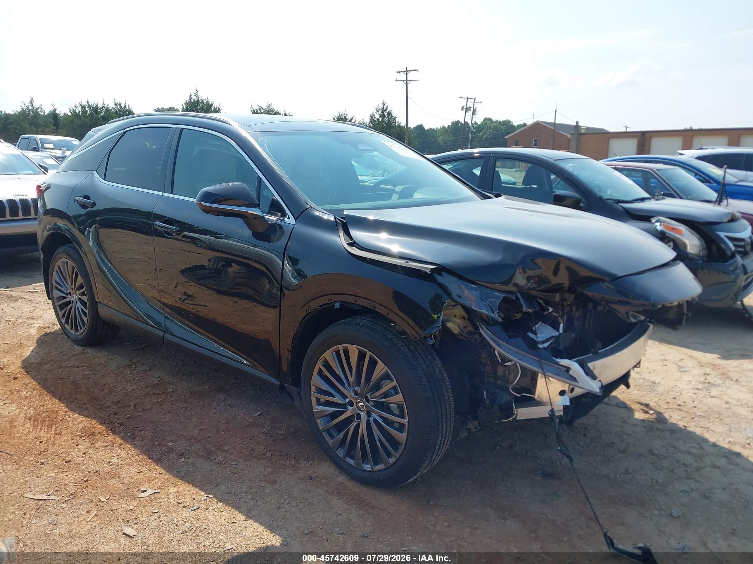 2025 Lexus RX 350 VIN 2T2BAMCA4SC107686 — IAAI salvage auction photo
