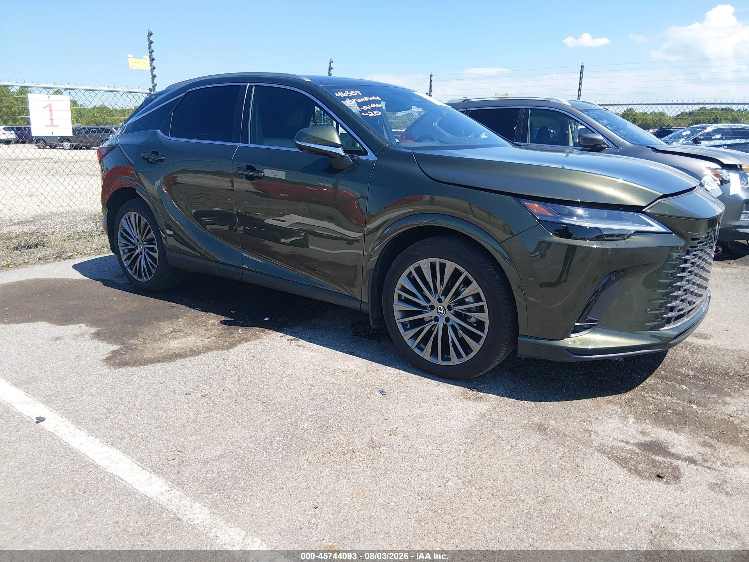 2025 Lexus RX 350 VIN 2T2BAMBA4SC066297 — IAAI salvage auction photo