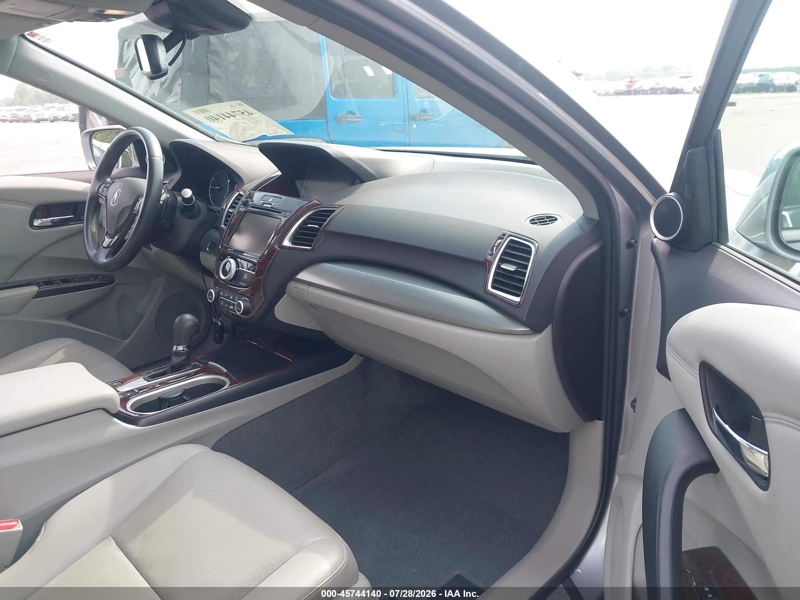 2017 Acura Rdx VIN 5J8TB4H7XHL025094 IAAI salvage auction — Rear End, Salvage (Idaho), sold $5,200 on 2026-09-12 (photo 5)