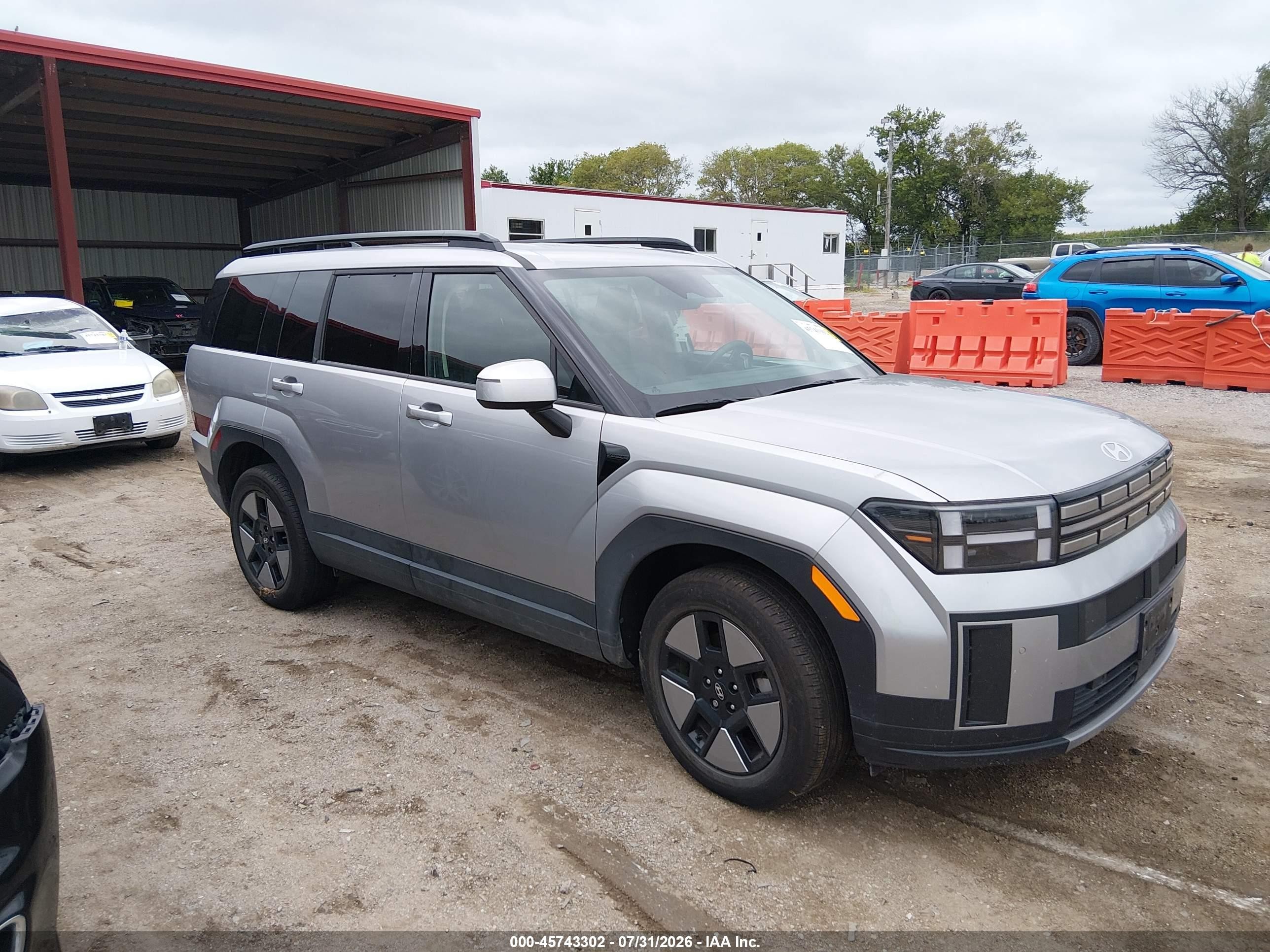 2025 Hyundai Santa Fe Hybrid VIN 5NMP2DG12SH018310 — IAAI salvage auction photo