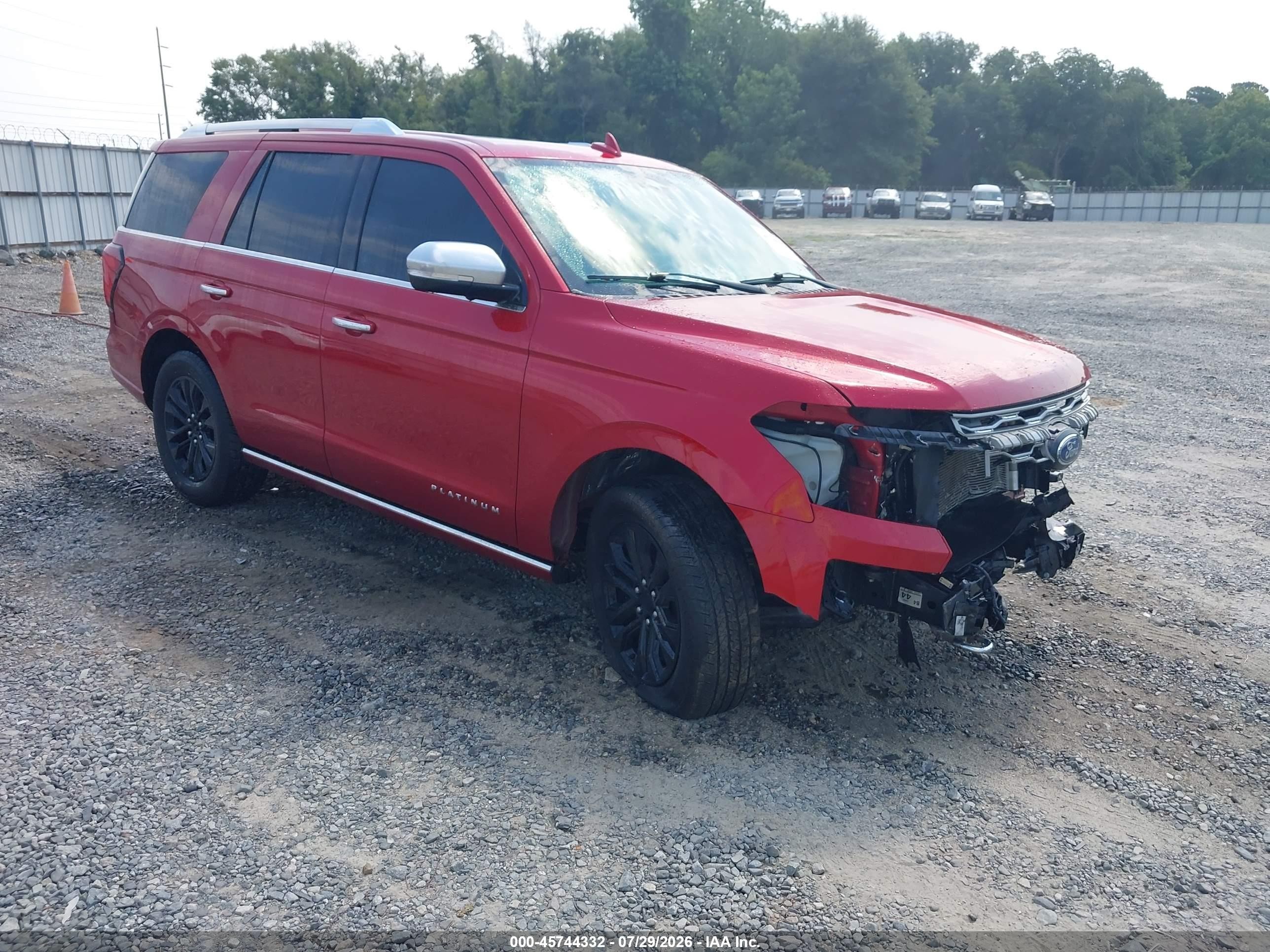 2022 Ford Expedition VIN 1FMJU1MT3NEA45278 — IAAI salvage auction photo