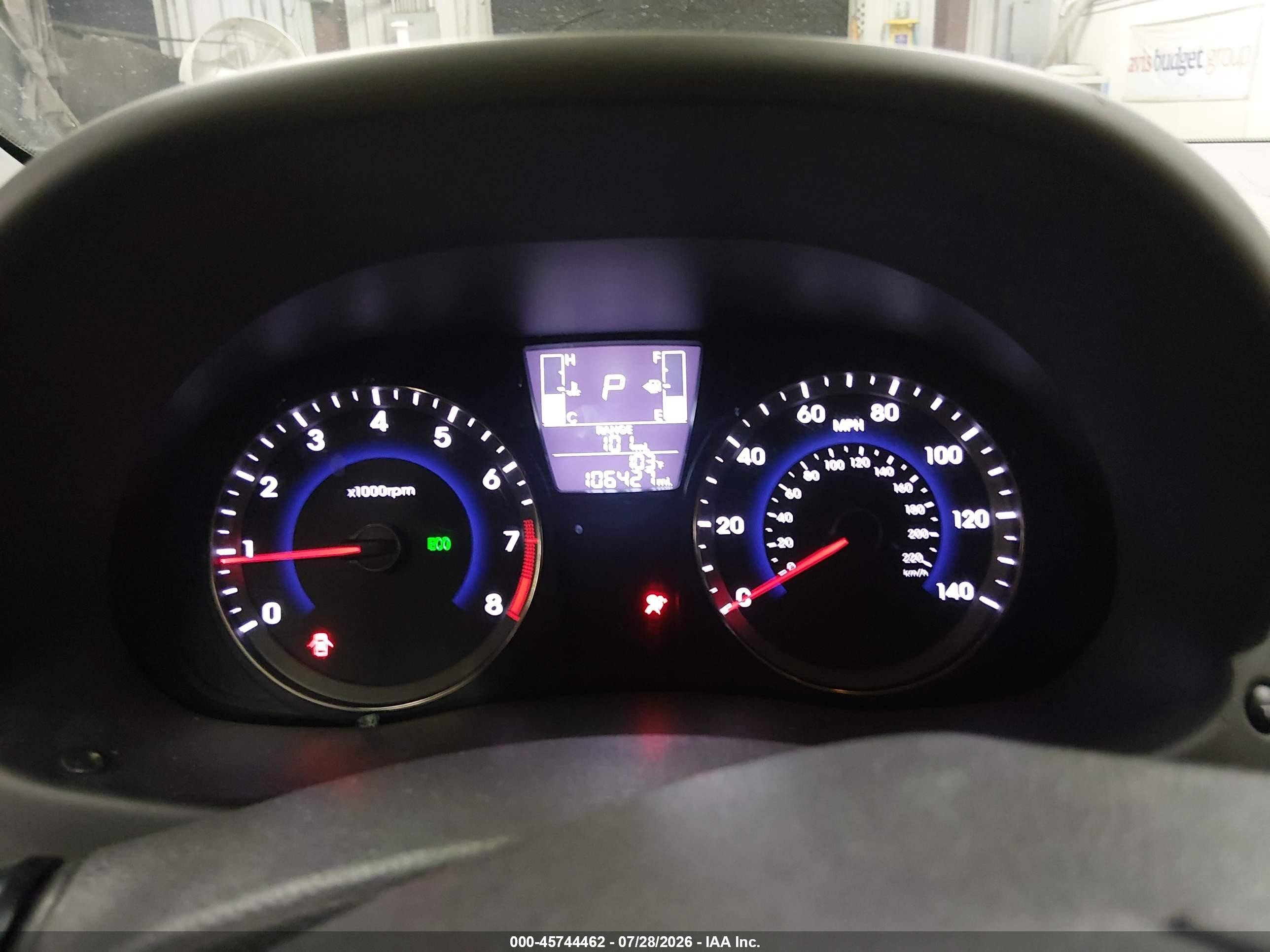 2016 Hyundai Accent VIN KMHCT4AE6GU157634 IAAI salvage auction — Side, Salvage (Arizona), sold $725 on 2026-09-15 (photo 7)