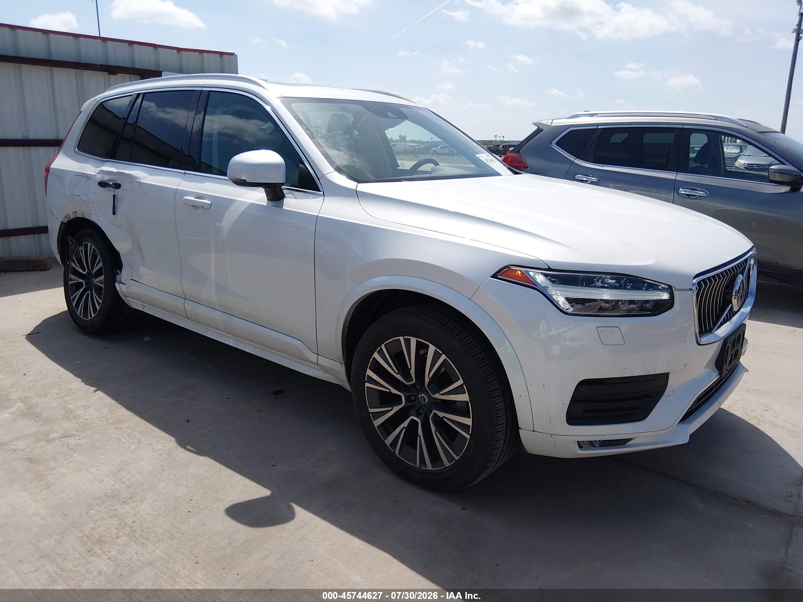 2021 Volvo XC90 VIN YV4A22PK7M1764717 — IAAI salvage auction photo