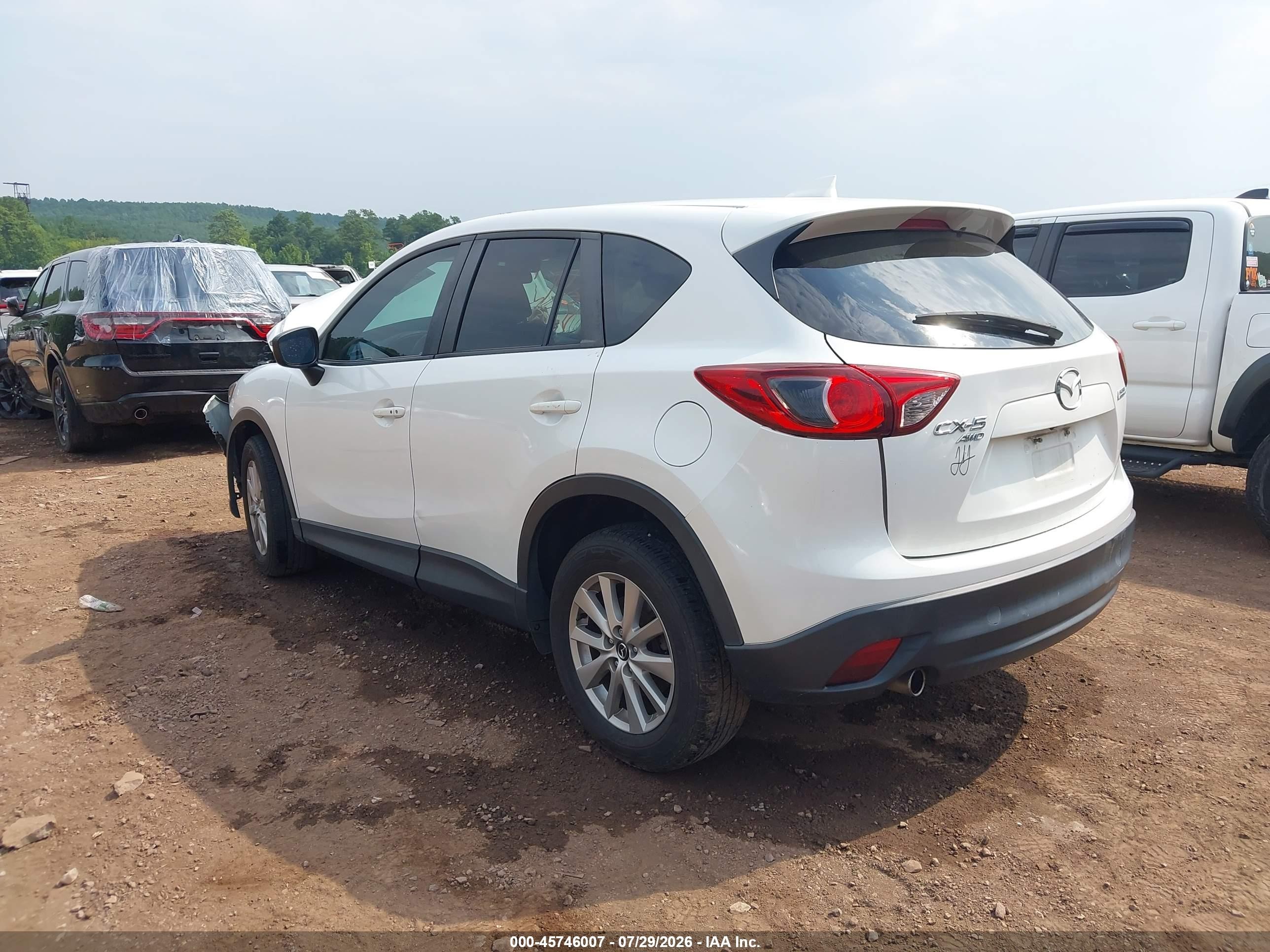2016 Mazda Cx-5 VIN JM3KE4CY9G0878580 IAAI salvage auction — Front End, Salvage (Alabama), sold $200 on 2026-09-09 (photo 3)