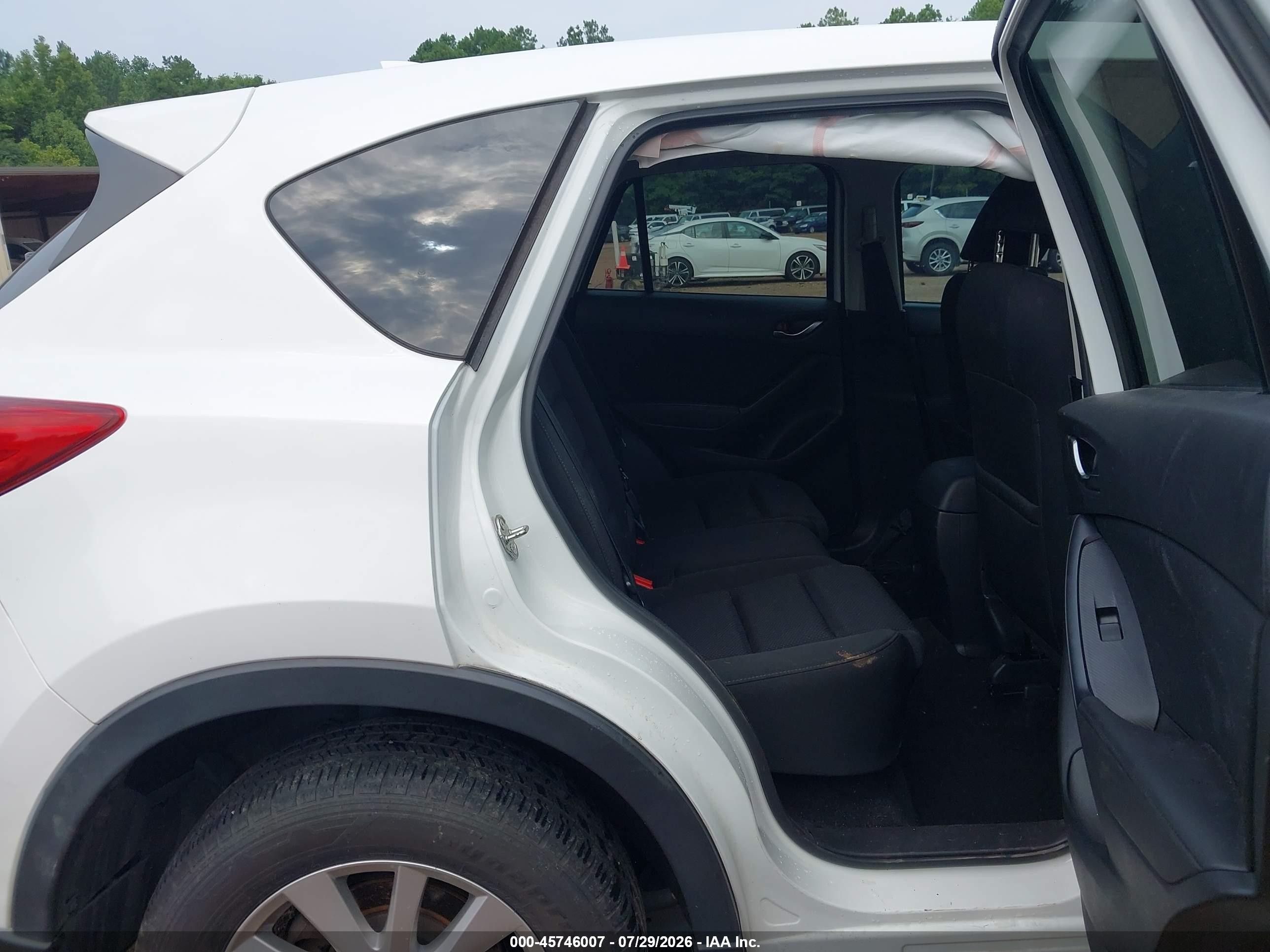 2016 Mazda Cx-5 VIN JM3KE4CY9G0878580 IAAI salvage auction — Front End, Salvage (Alabama), sold $200 on 2026-09-09 (photo 8)