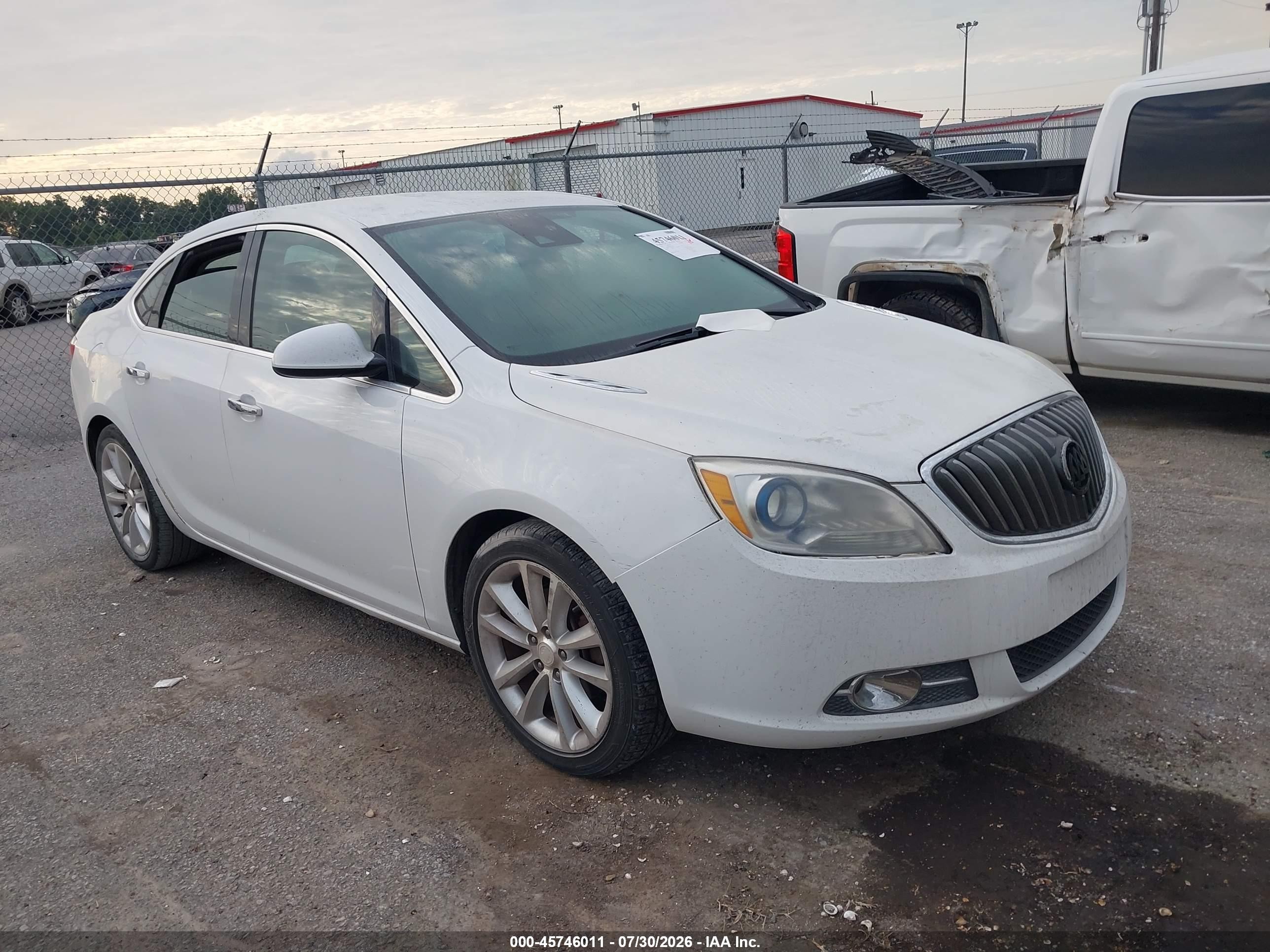2014 Buick Verano VIN 1G4PR5SK2E4106025 IAAI salvage auction — Normal Wear, Clear (Louisiana), sold $225 on 2026-09-08 (photo 1)