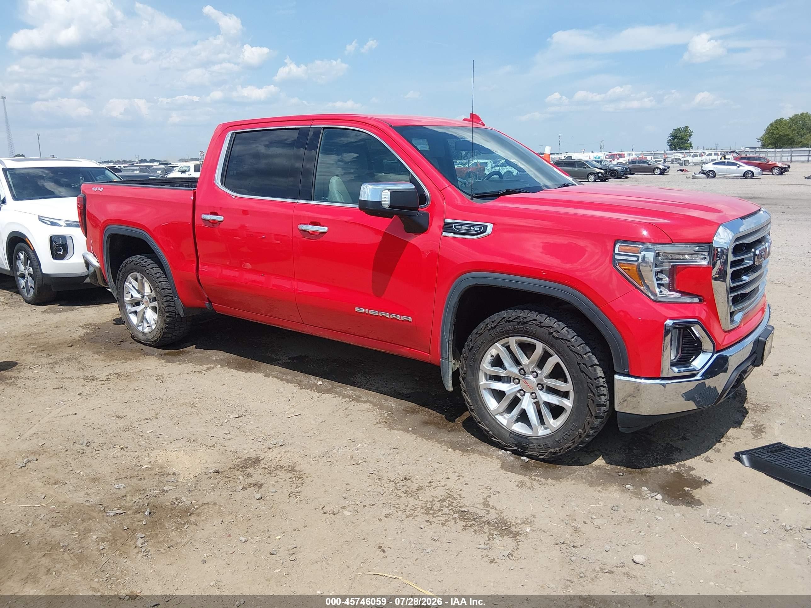 2019 GMC Sierra 1500 VIN 3GTU9DED6KG305298 — IAAI salvage auction photo