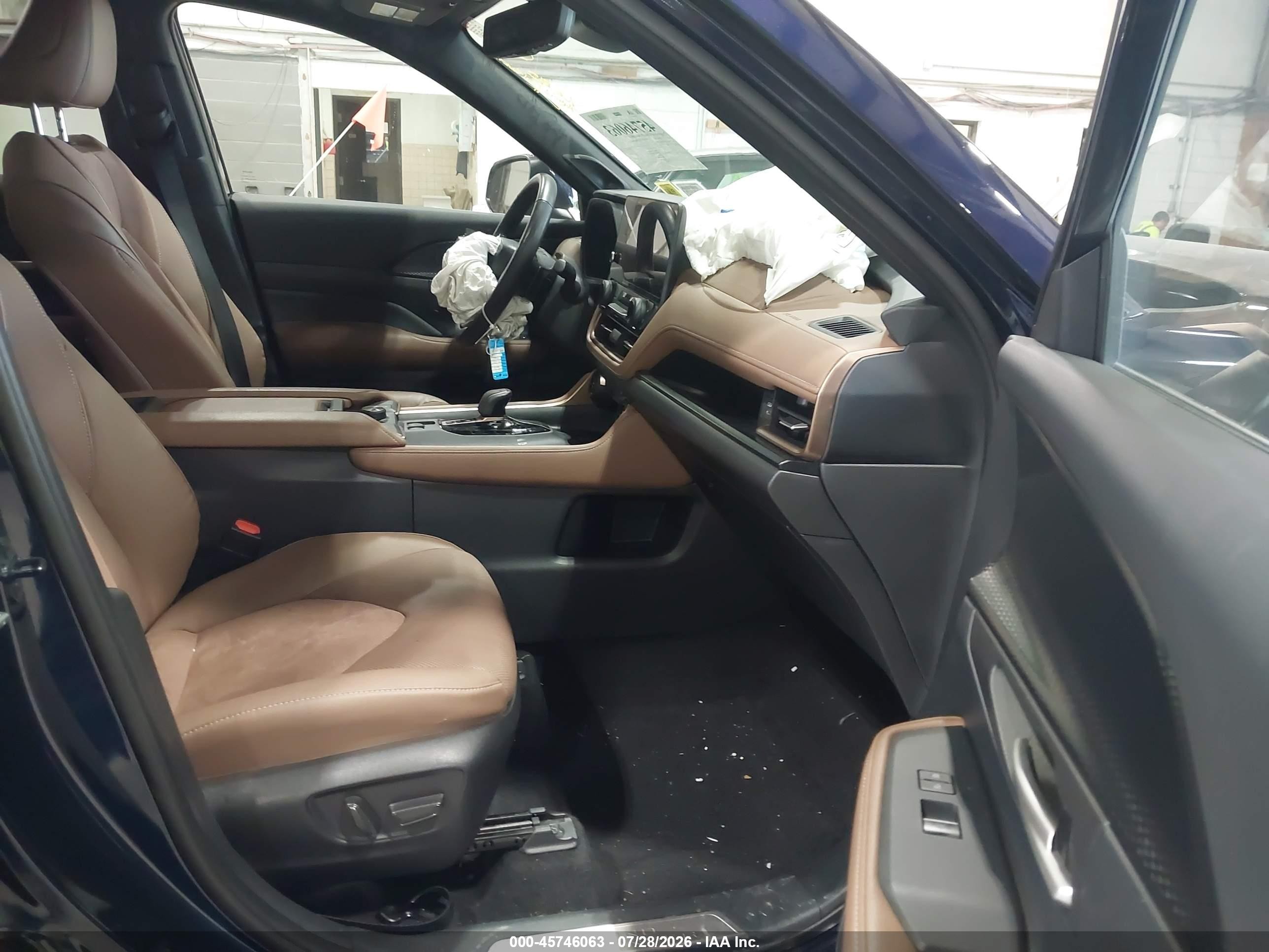2025 Toyota Highlander VIN 5TDADAB50SS017209 IAAI salvage auction — Front End, Mv-907A (New York), sold $23,100 on 2026-09-07 (photo 5)