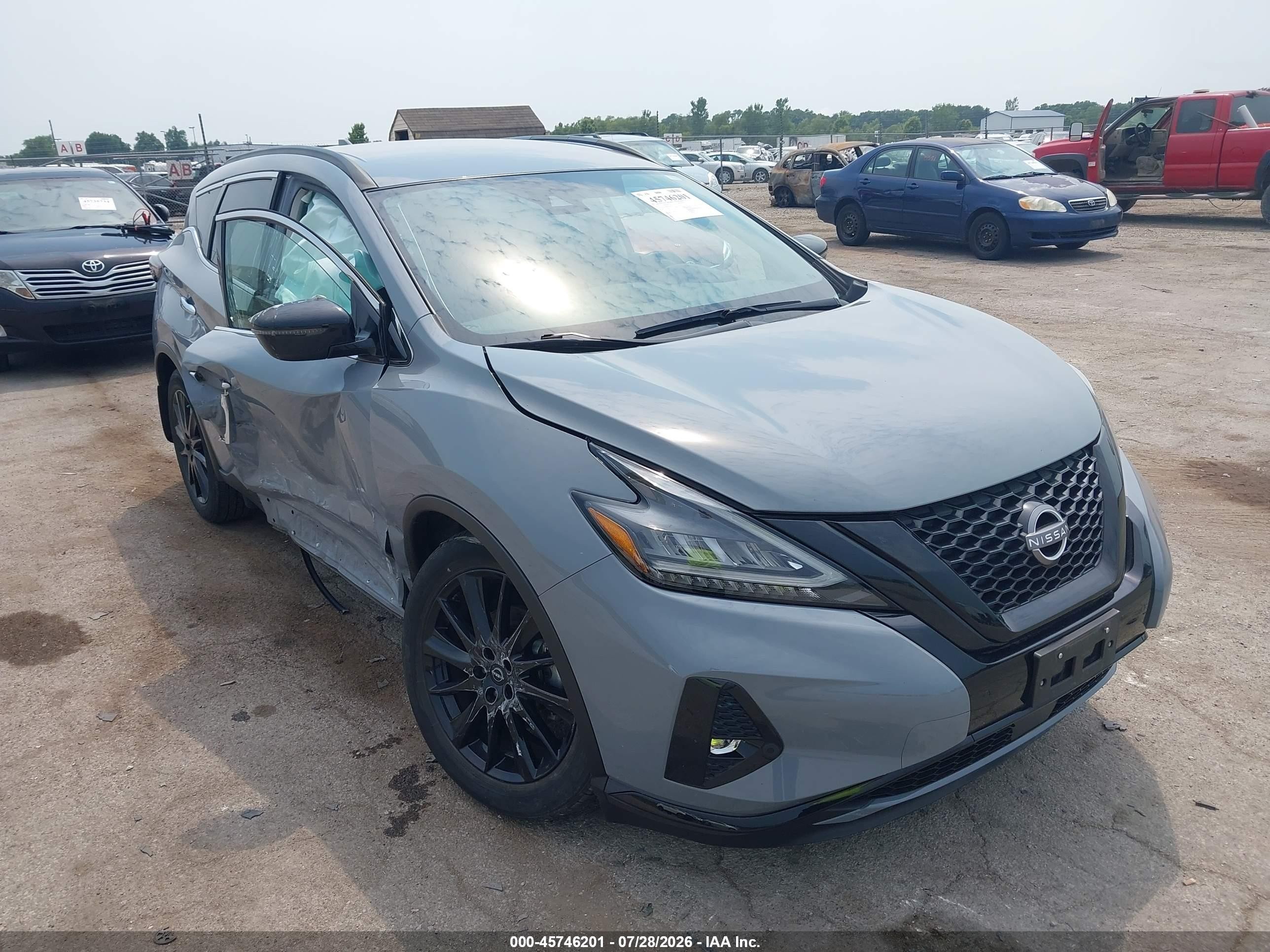2024 Nissan Murano VIN 5N1AZ2BS5RC101014 — IAAI salvage auction photo