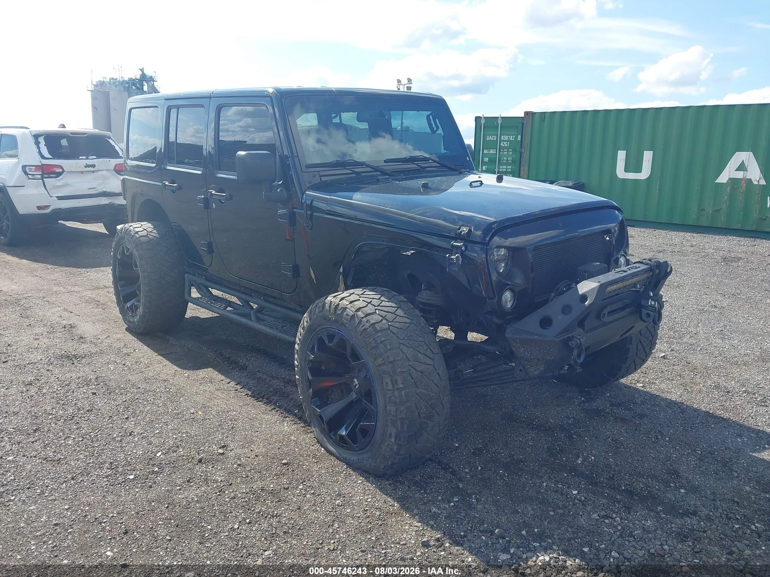 2018 Jeep Wrangler Unlimited VIN 1C4HJWEG9JL900694 — IAAI salvage auction photo