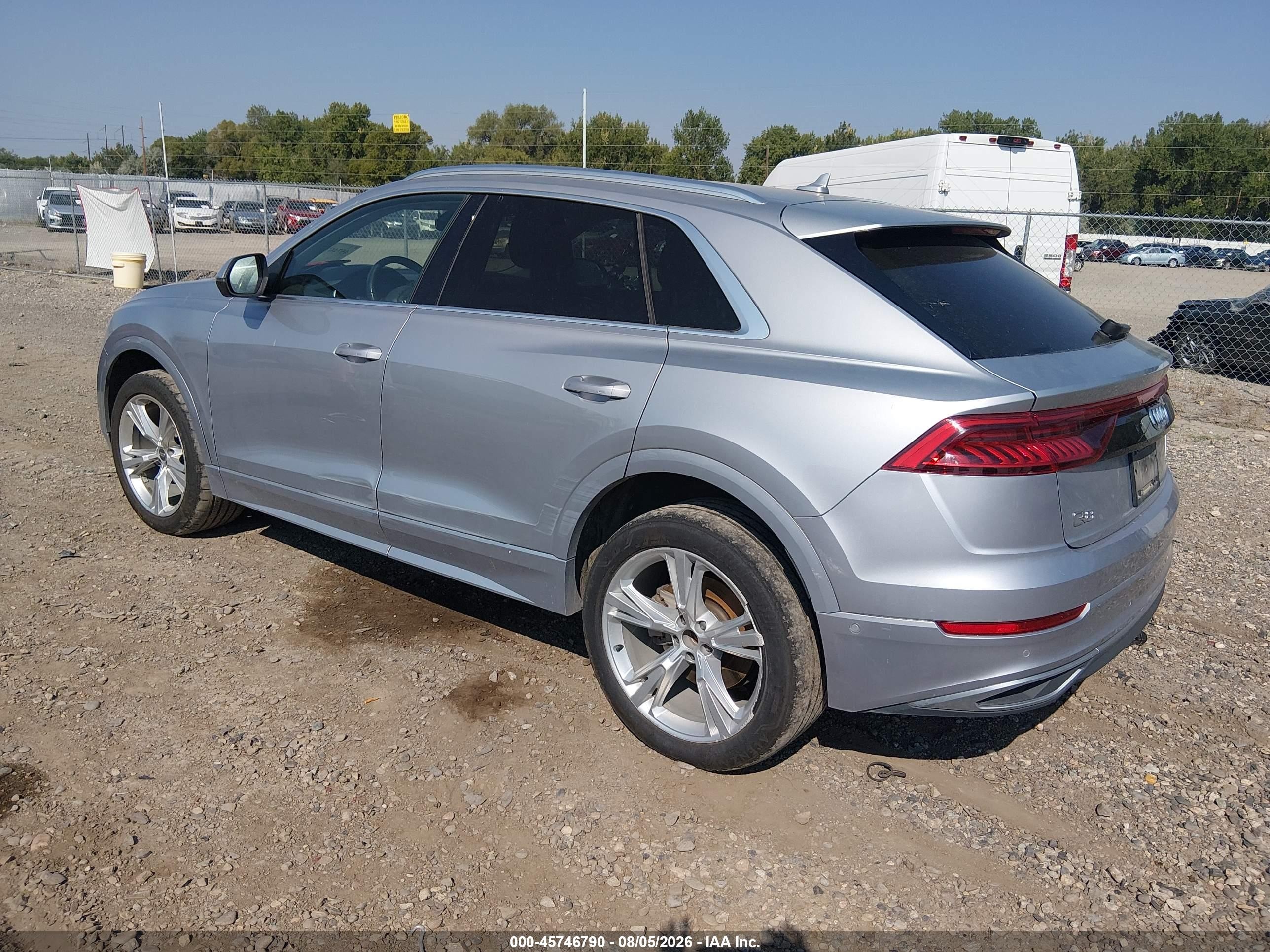 2019 Audi Q8 VIN WA1BVAF18KD017053 IAAI salvage auction — Front End, Salvage (Montana), sold $11,200 on 2026-09-02 (photo 3)
