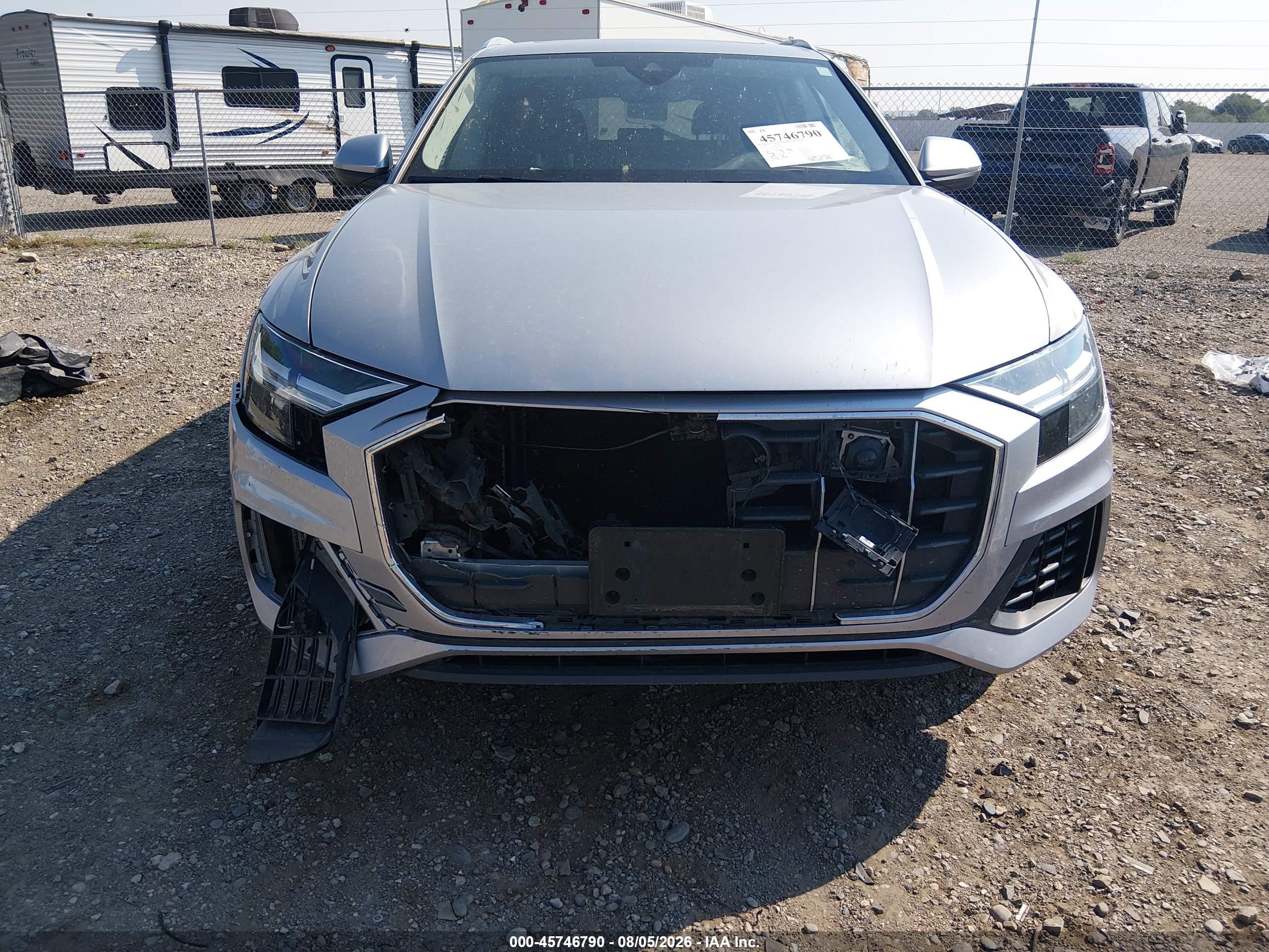 2019 Audi Q8 VIN WA1BVAF18KD017053 IAAI salvage auction — Front End, Salvage (Montana), sold $11,200 on 2026-09-02 (photo 6)