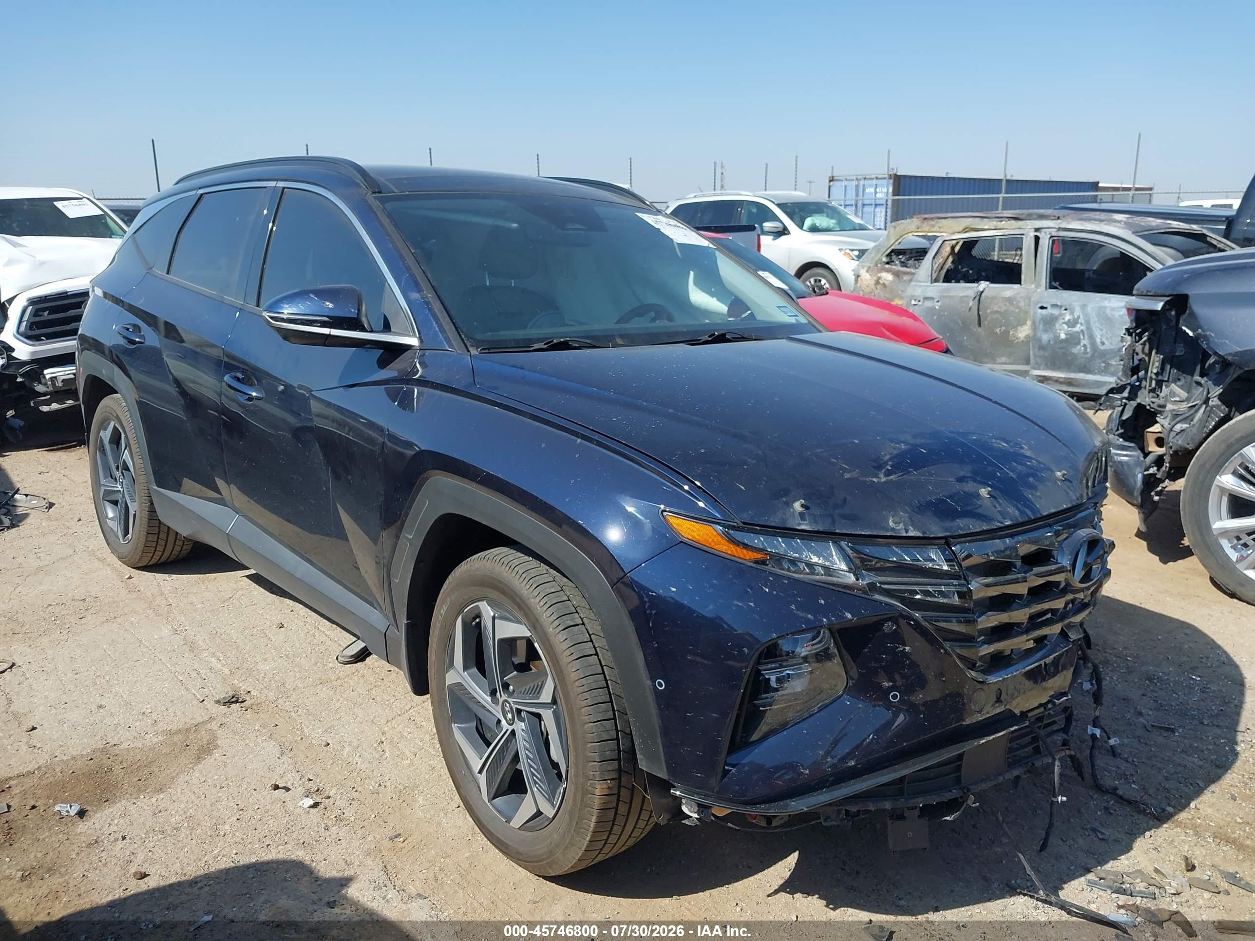 2024 Hyundai Tucson Hybrid VIN KM8JECD11RU221621 — IAAI salvage auction photo