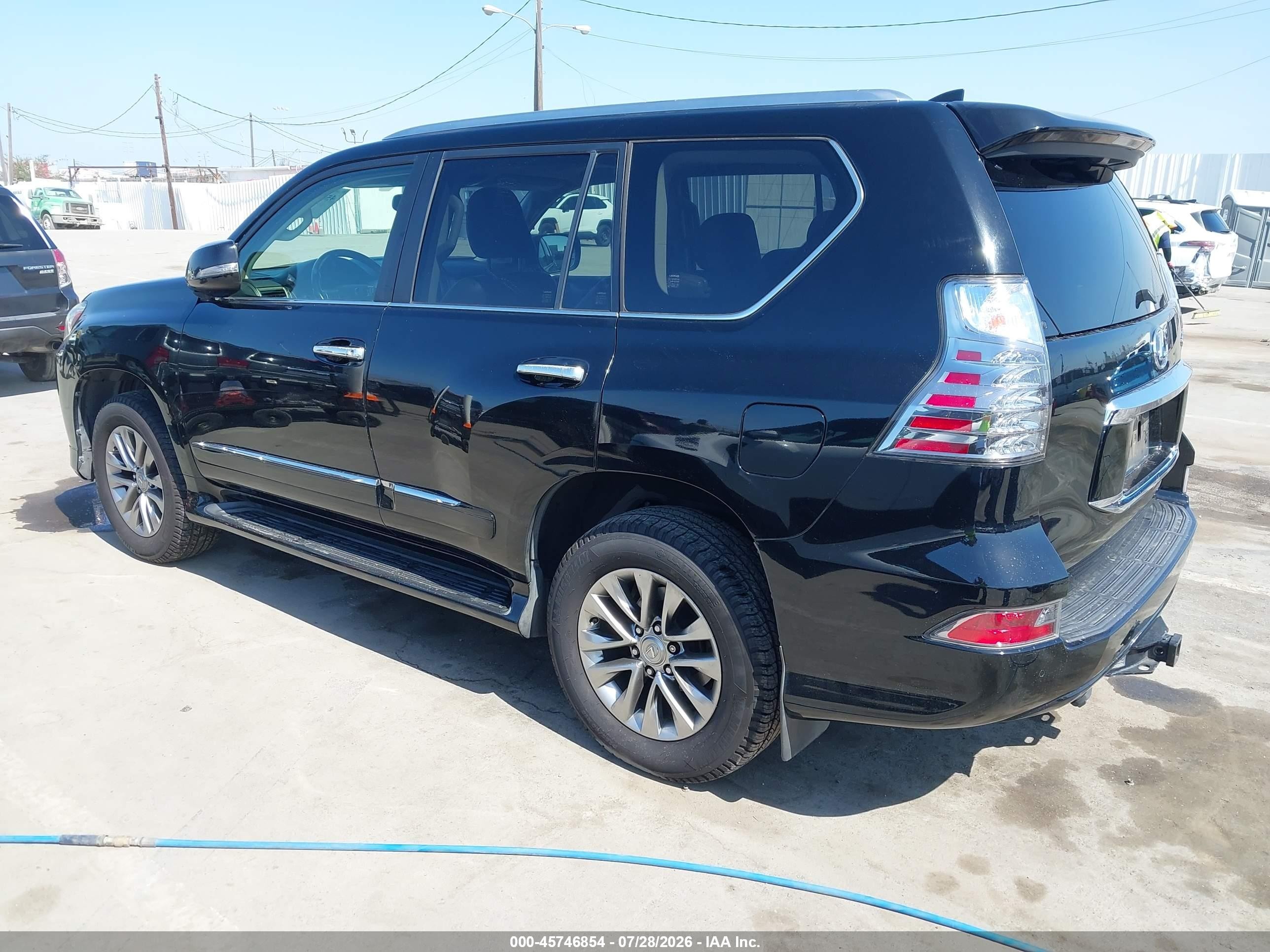 2016 Lexus Gx 460 VIN JTJJM7FX0G5145362 IAAI salvage auction — Front End, Clear - Dealer Only (California), sold $15,225 on 2026-08-12 (photo 3)