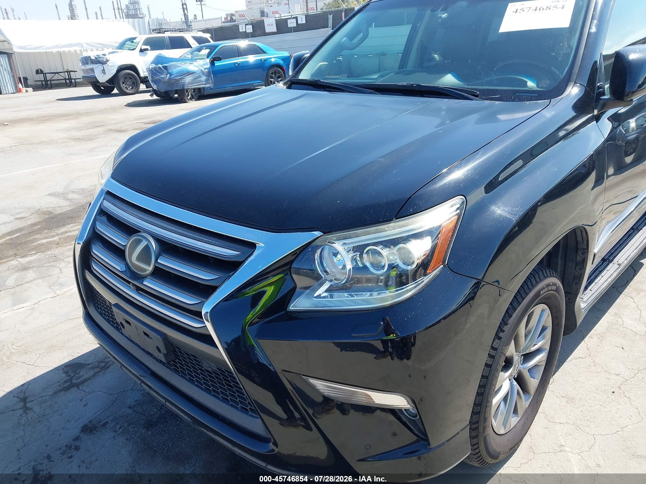 2016 Lexus Gx 460 VIN JTJJM7FX0G5145362 IAAI salvage auction — Front End, Clear - Dealer Only (California), sold $15,225 on 2026-08-12 (photo 6)