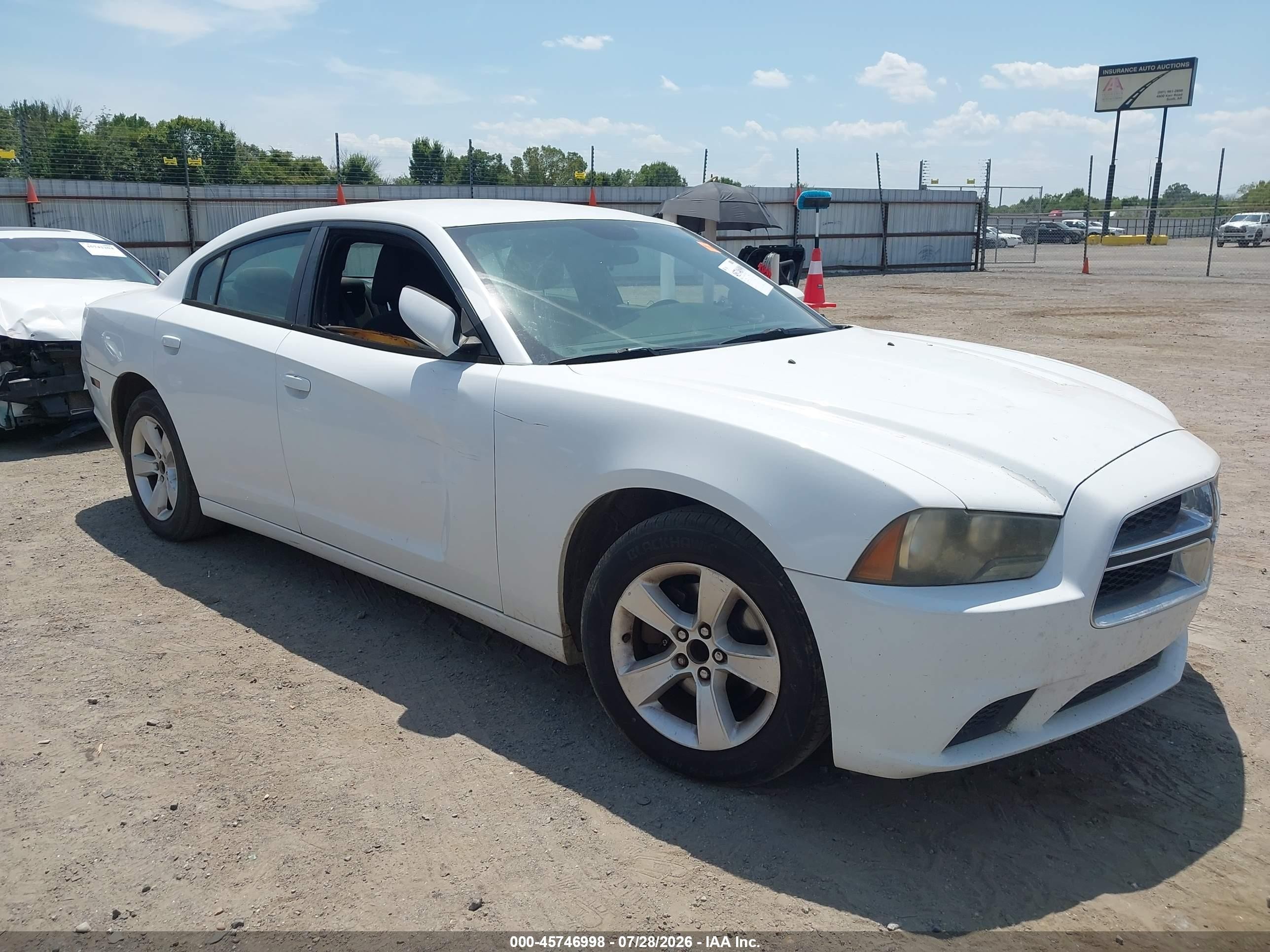 2014 Dodge Charger VIN 2C3CDXBG8EH112945 IAAI salvage auction — Normal Wear, Clear (Arkansas), sold $1,150 on 2026-09-04 (photo 1)
