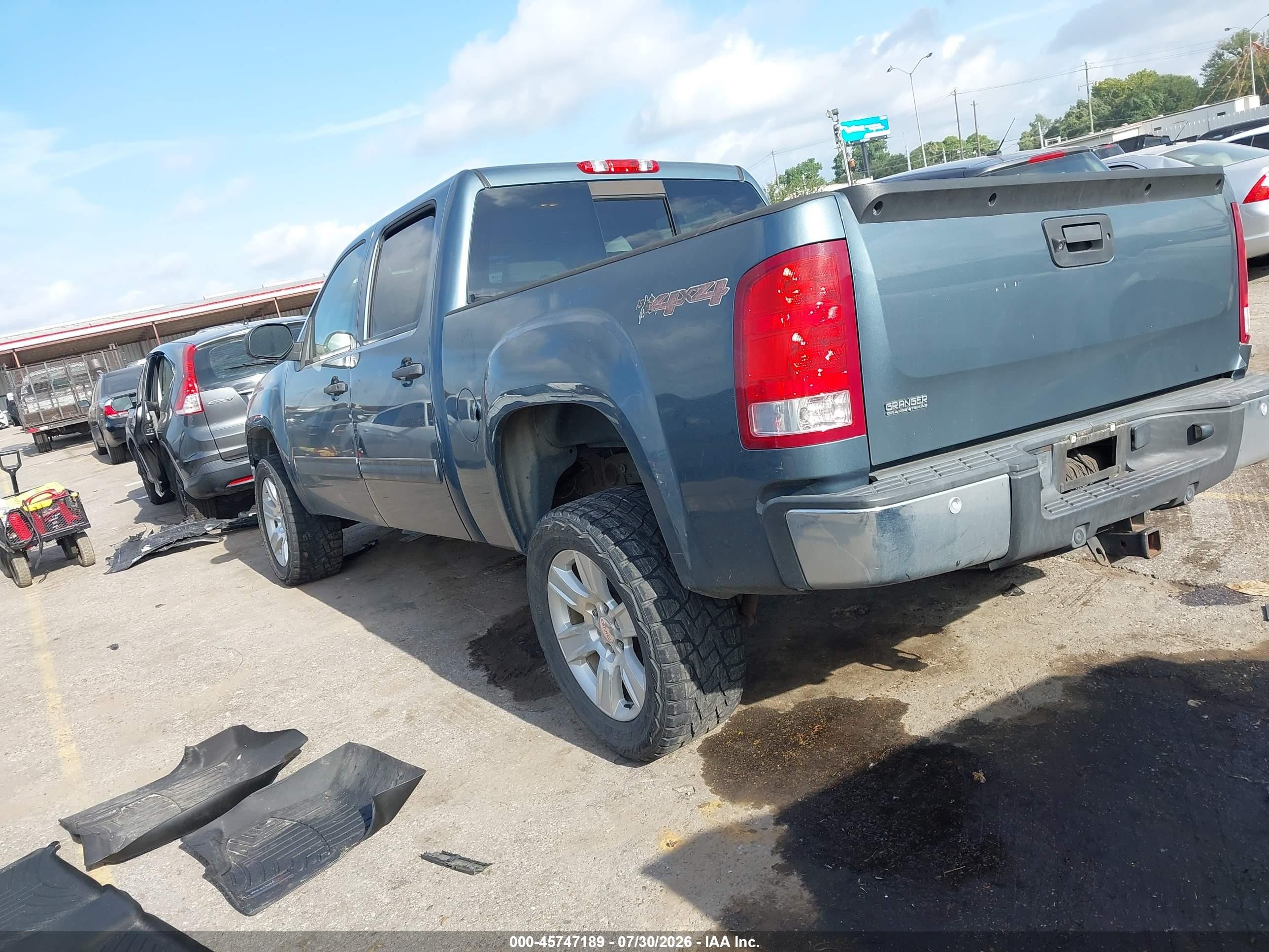 2012 Gmc SIERRA VIN 3GTP2VE78CG120415 IAAI salvage auction — Unknown, Original (Texas), sold $2,675 on 2026-09-09 (photo 3)