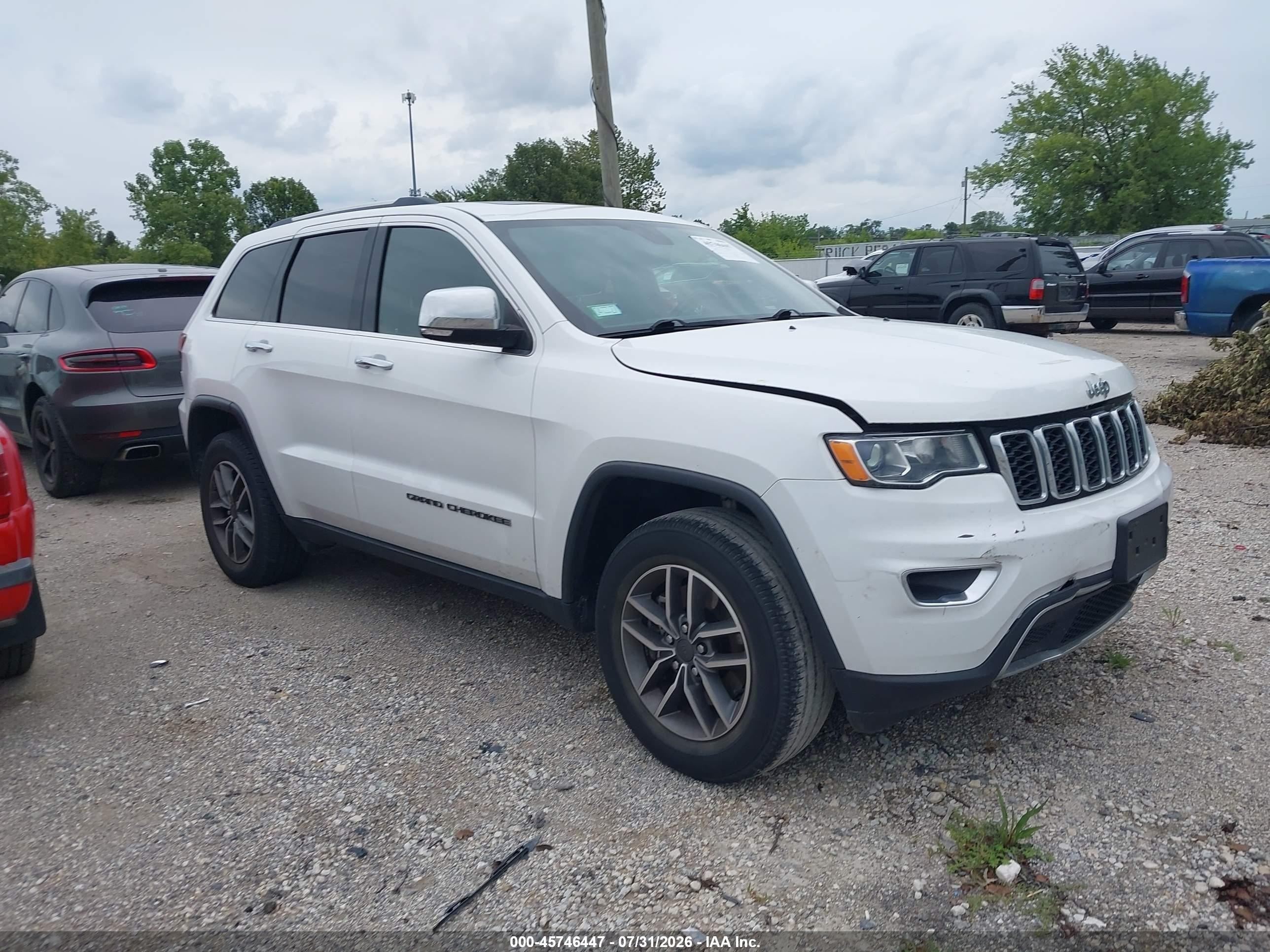 2021 Jeep Grand Cherokee VIN 1C4RJFBG6MC778549 — IAAI salvage auction photo