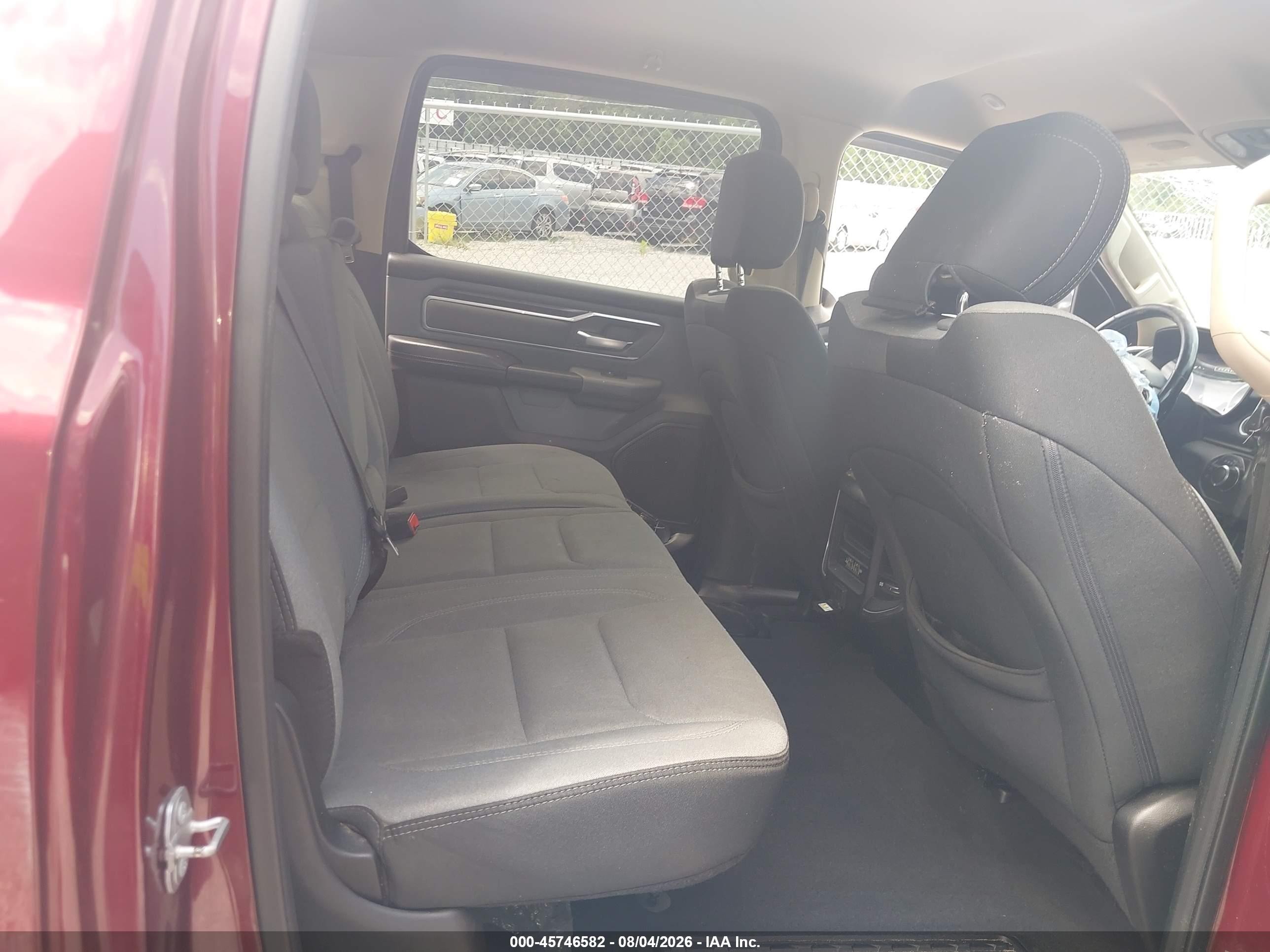 2019 Ram 1500 VIN 1C6SRFFT1KN668583 IAAI salvage auction — Unknown, Salvage (Alabama), sold $3,500 on 2026-09-03 (photo 8)