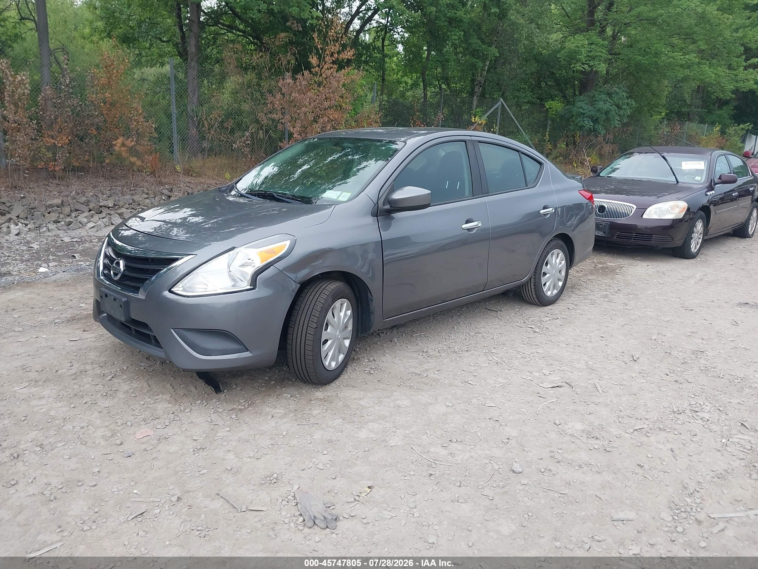2019 Nissan Versa VIN 3N1CN7AP4KL866554 IAAI salvage auction — Normal Wear, Clear (New York), sold $600 on 2026-08-25 (photo 2)