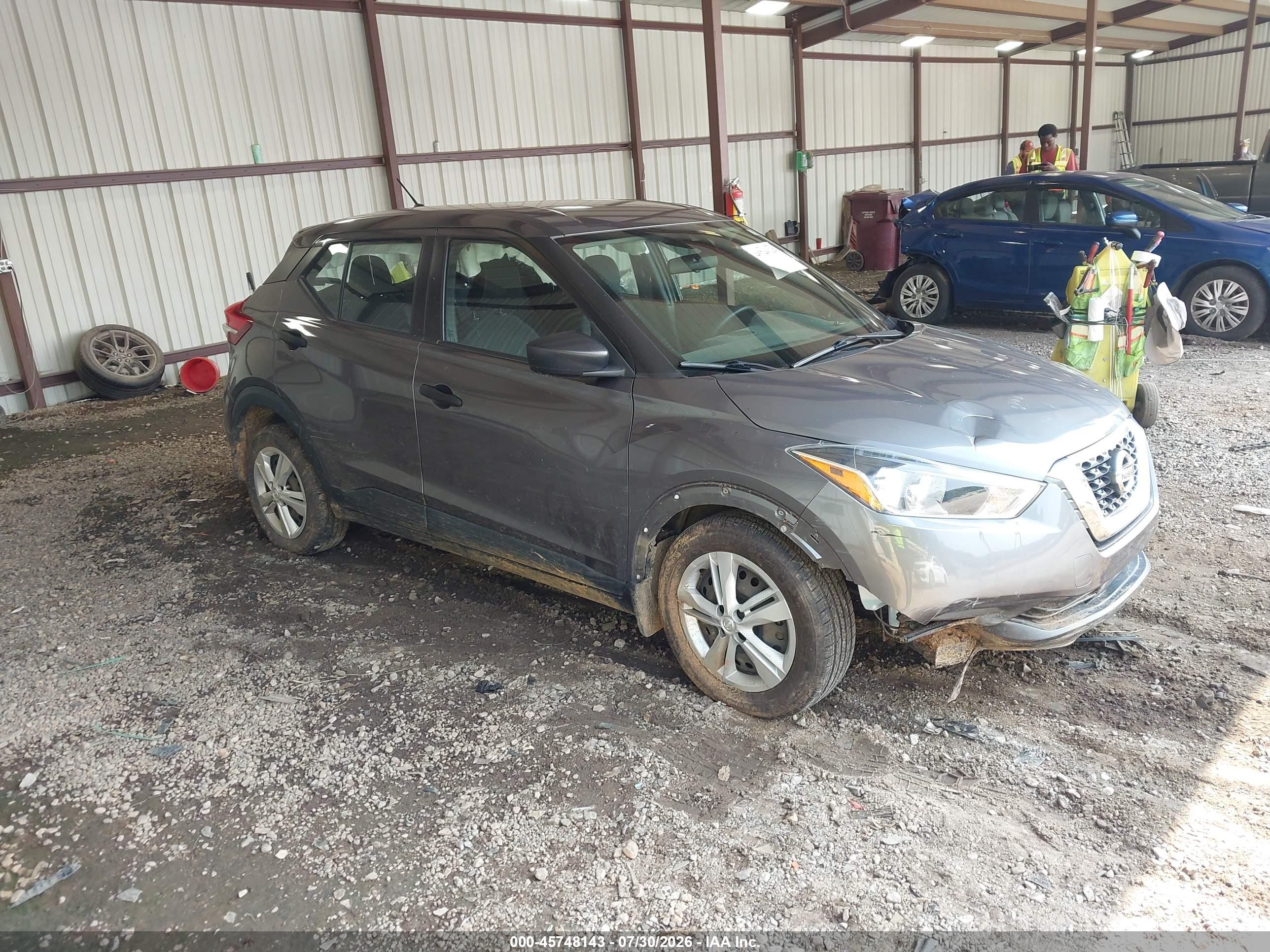2020 Nissan Kicks VIN 3N1CP5BV6LL480795 IAAI salvage auction — Unknown, Salvage (Georgia), sold $2,200 on 2026-09-04 (photo 1)