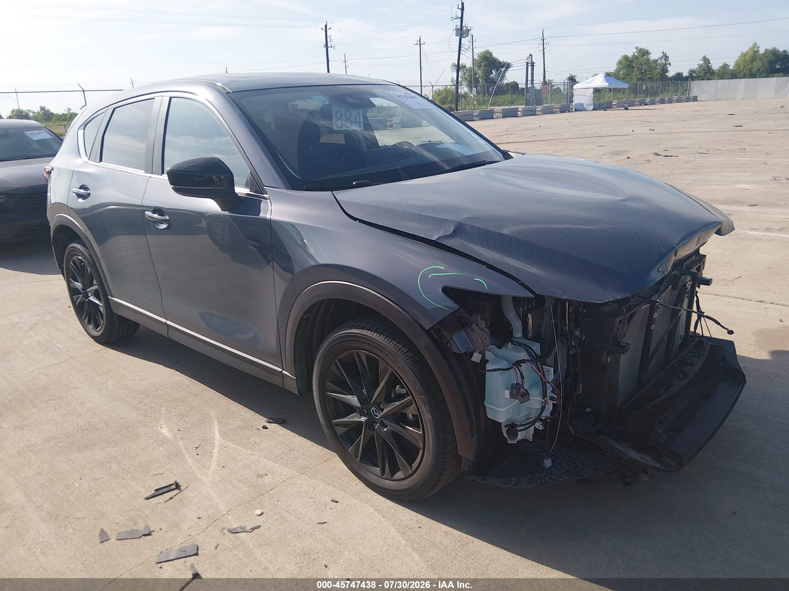 2025 Mazda CX-5 VIN JM3KFBCM2S0578919 — IAAI salvage auction photo