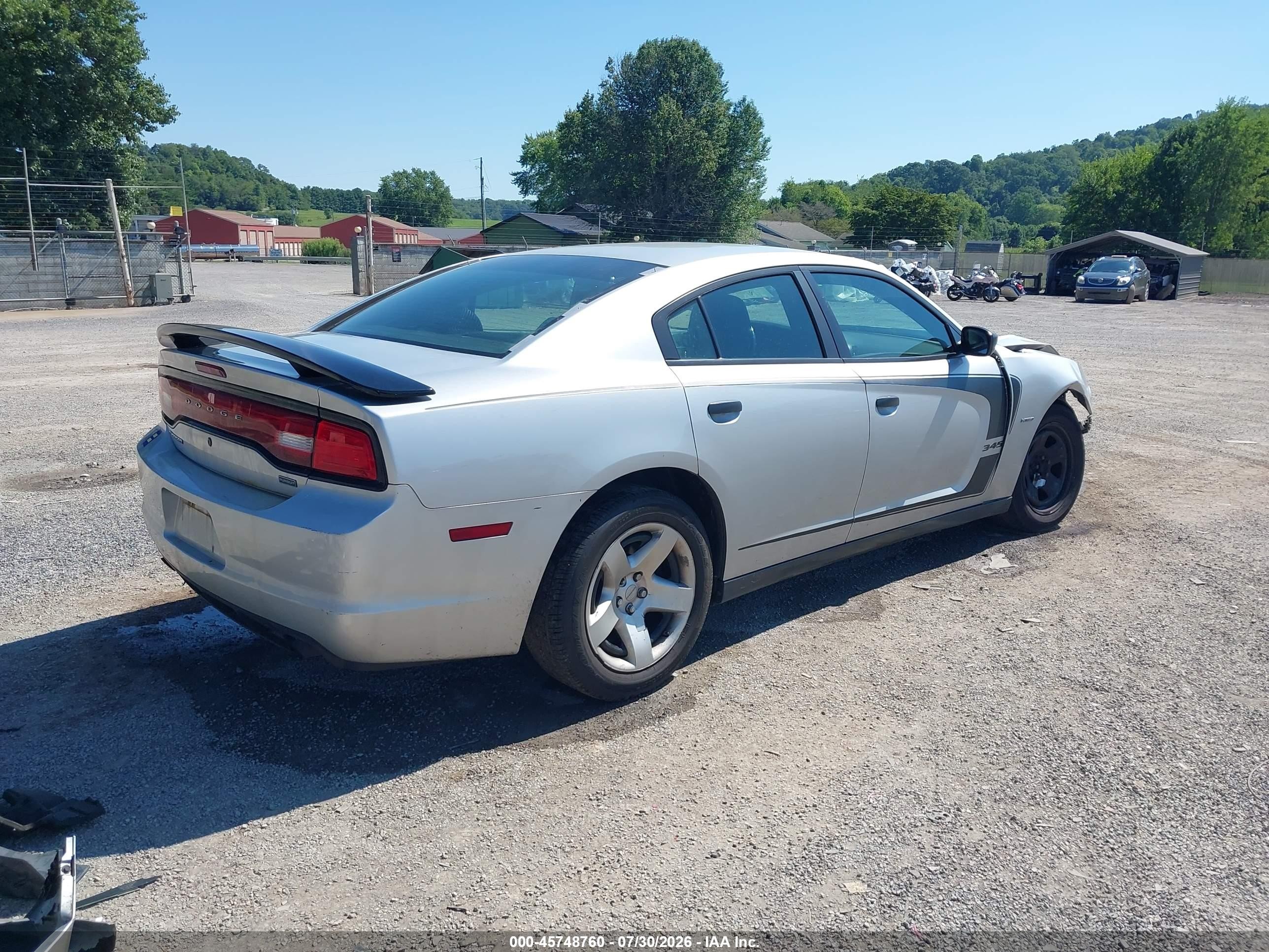 2014 Dodge Charger VIN 2C3CDXAT0EH347743 IAAI salvage auction — Front End, Salvage (Ohio), sold $825 on 2026-09-12 (photo 4)