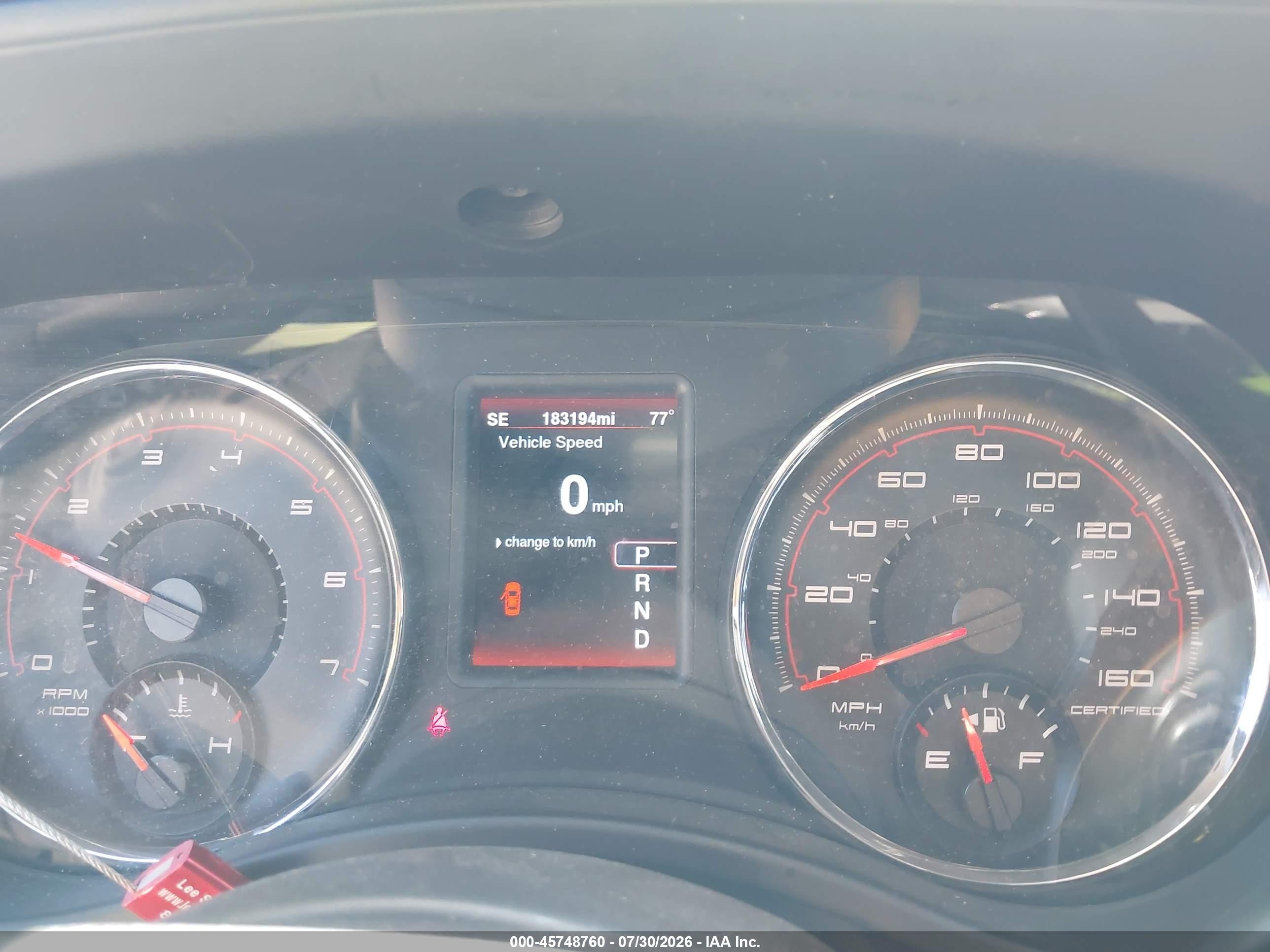 2014 Dodge Charger VIN 2C3CDXAT0EH347743 IAAI salvage auction — Front End, Salvage (Ohio), sold $825 on 2026-09-12 (photo 7)