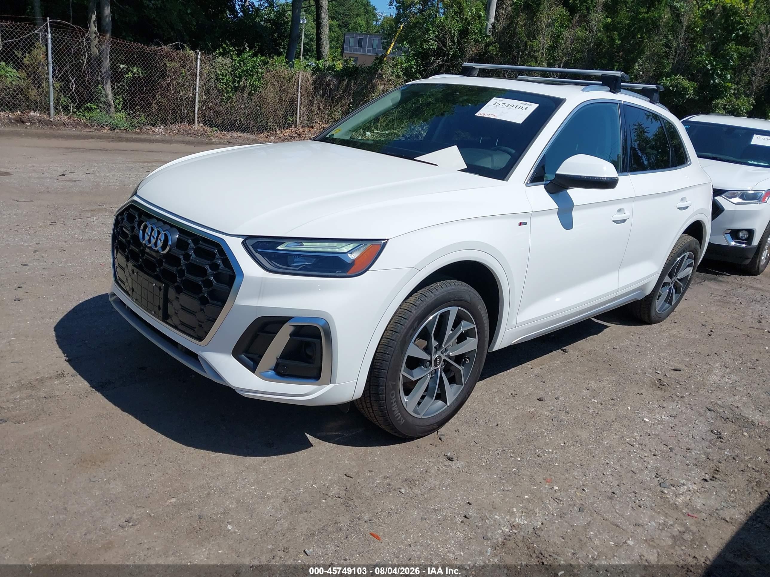 2023 Audi Q5 VIN WA1EAAFY7P2088561 IAAI salvage auction — Suspension, Salvage (Rhode Island), sold $13,800 on 2026-09-12 (photo 2)