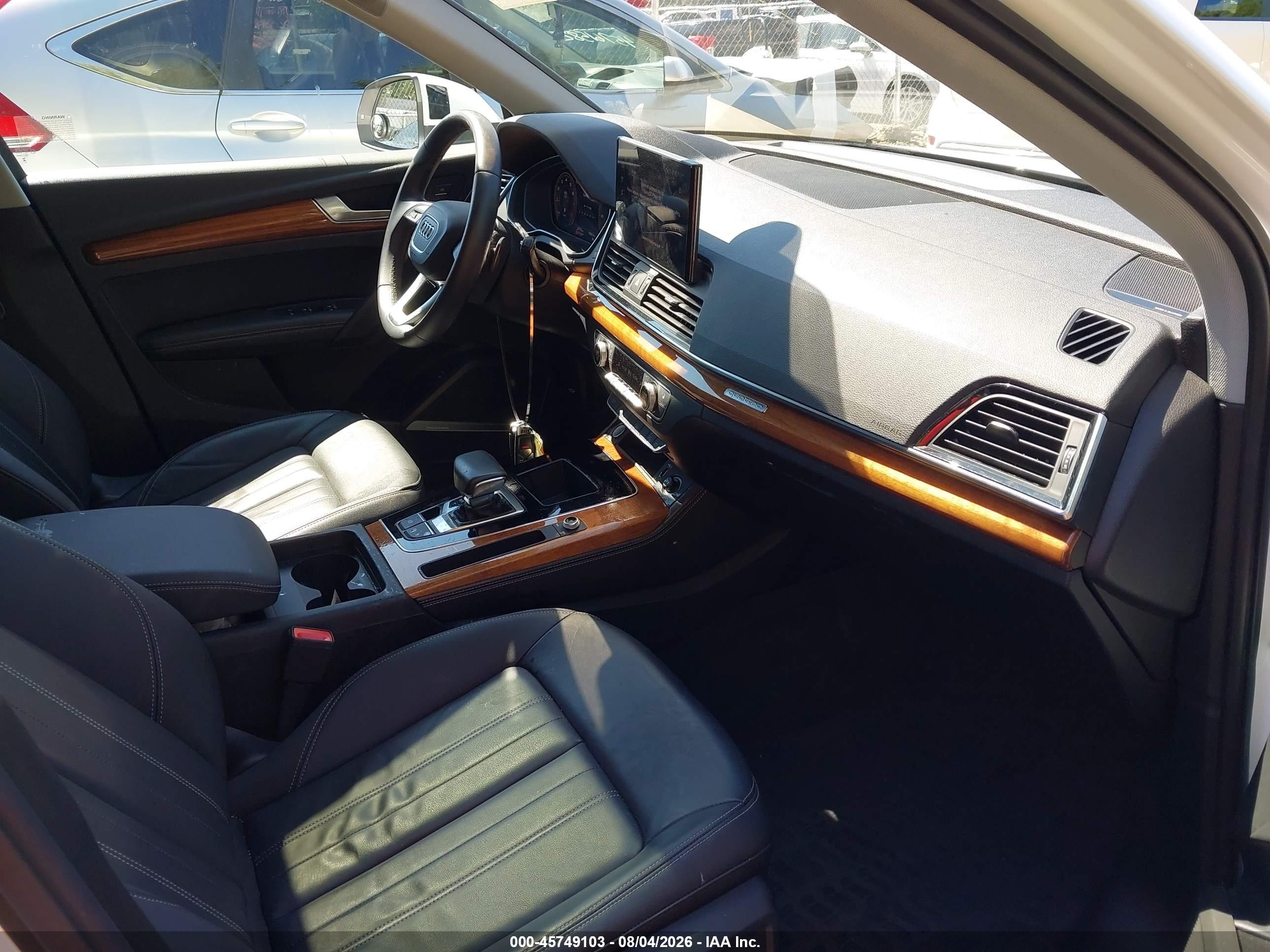 2023 Audi Q5 VIN WA1EAAFY7P2088561 IAAI salvage auction — Suspension, Salvage (Rhode Island), sold $13,800 on 2026-09-12 (photo 5)