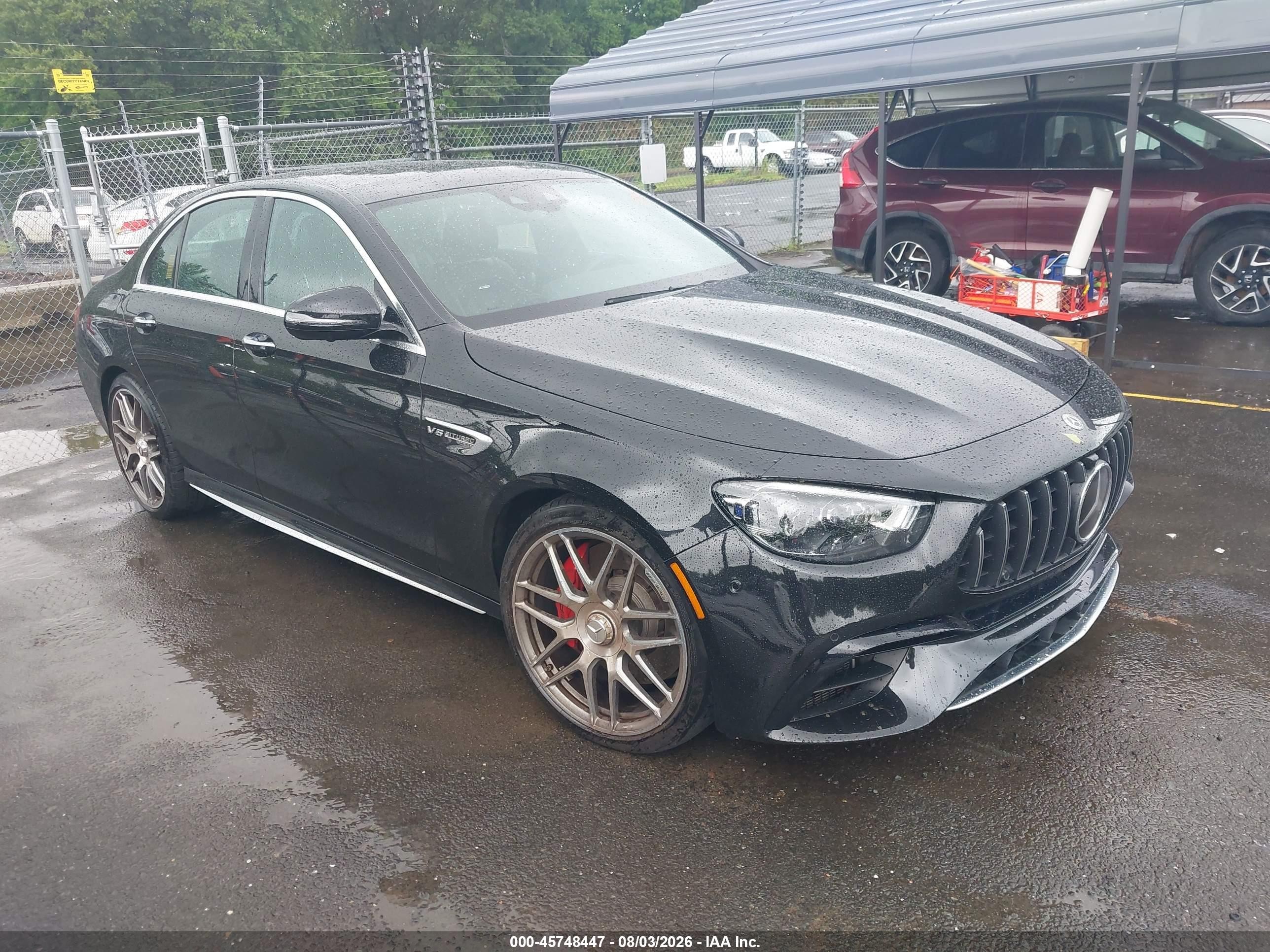 2021 Mercedes-Benz E-Class VIN W1KZF8KB0MA950657 — IAAI salvage auction photo