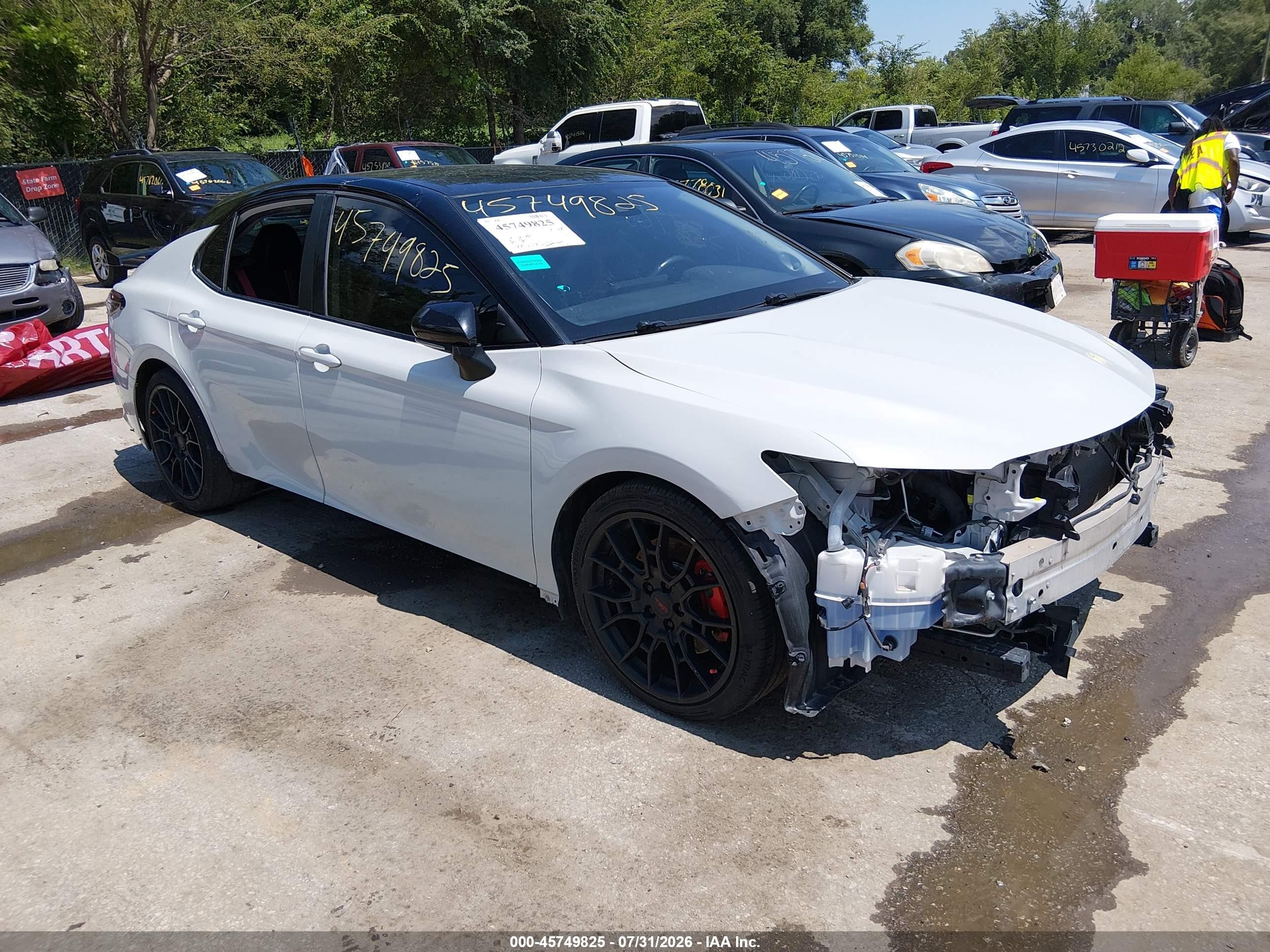 2021 Toyota Camry VIN 4T1KZ1AK6MU051078 — IAAI salvage auction photo