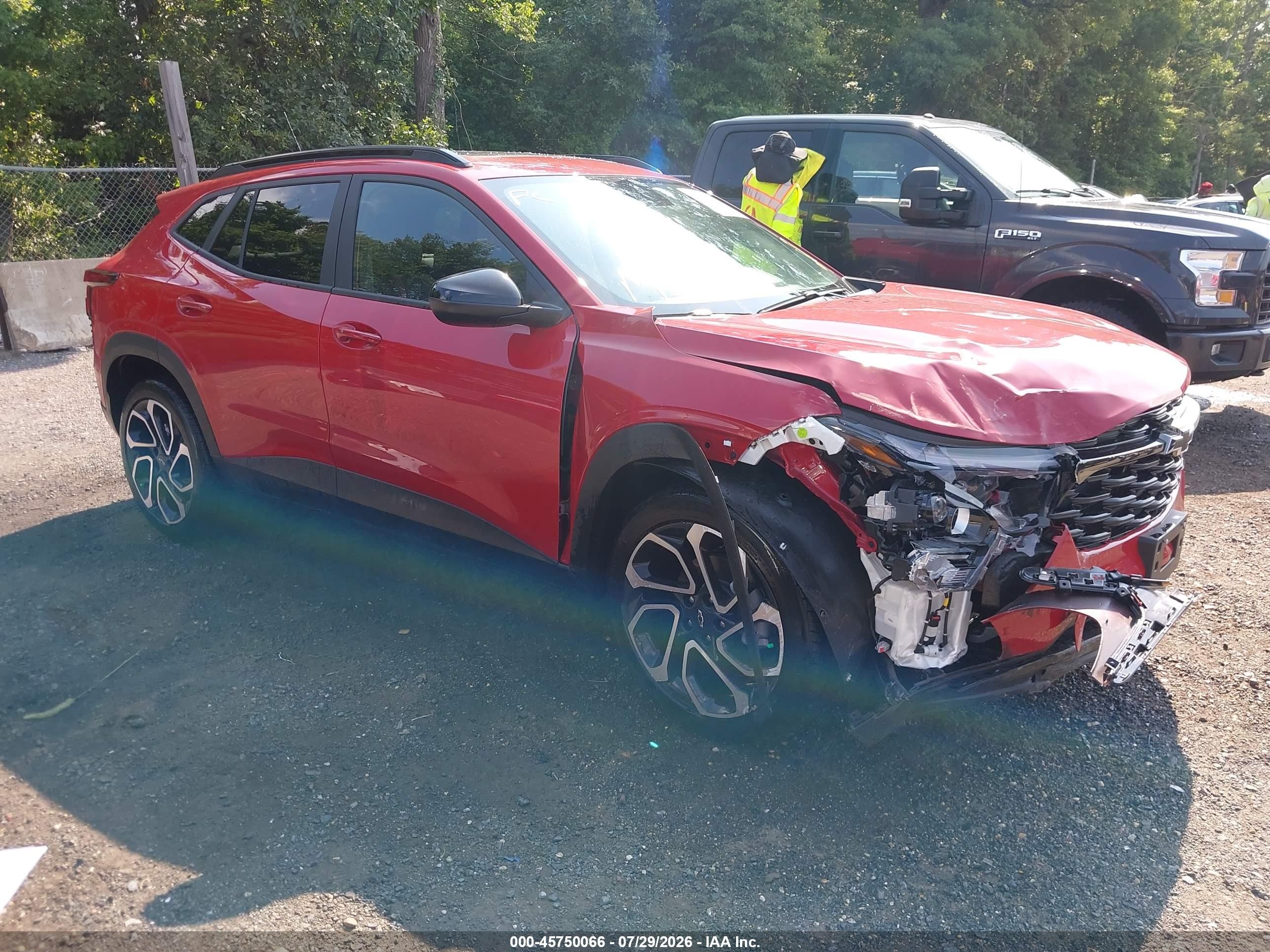 2026 Chevrolet Trax VIN KL77LJEP5TC147898 — IAAI salvage auction photo