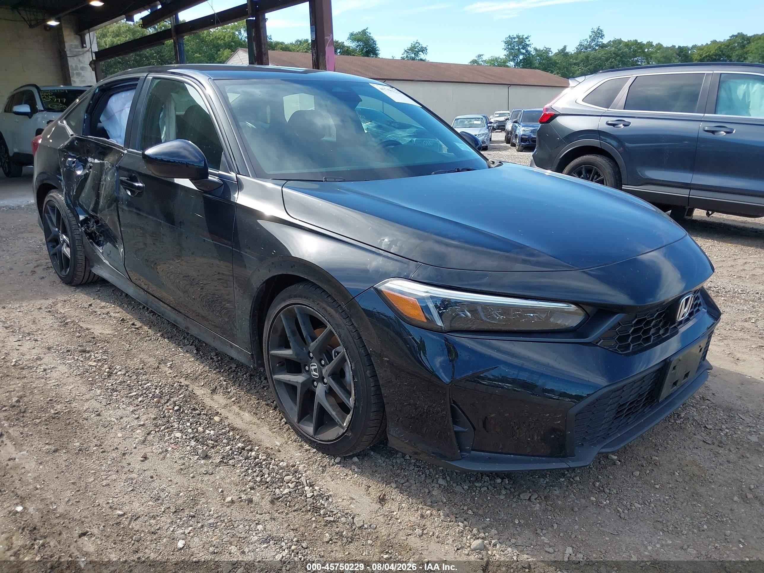 2026 Honda Civic VIN 2HGFE2F5XTH511646 — IAAI salvage auction photo