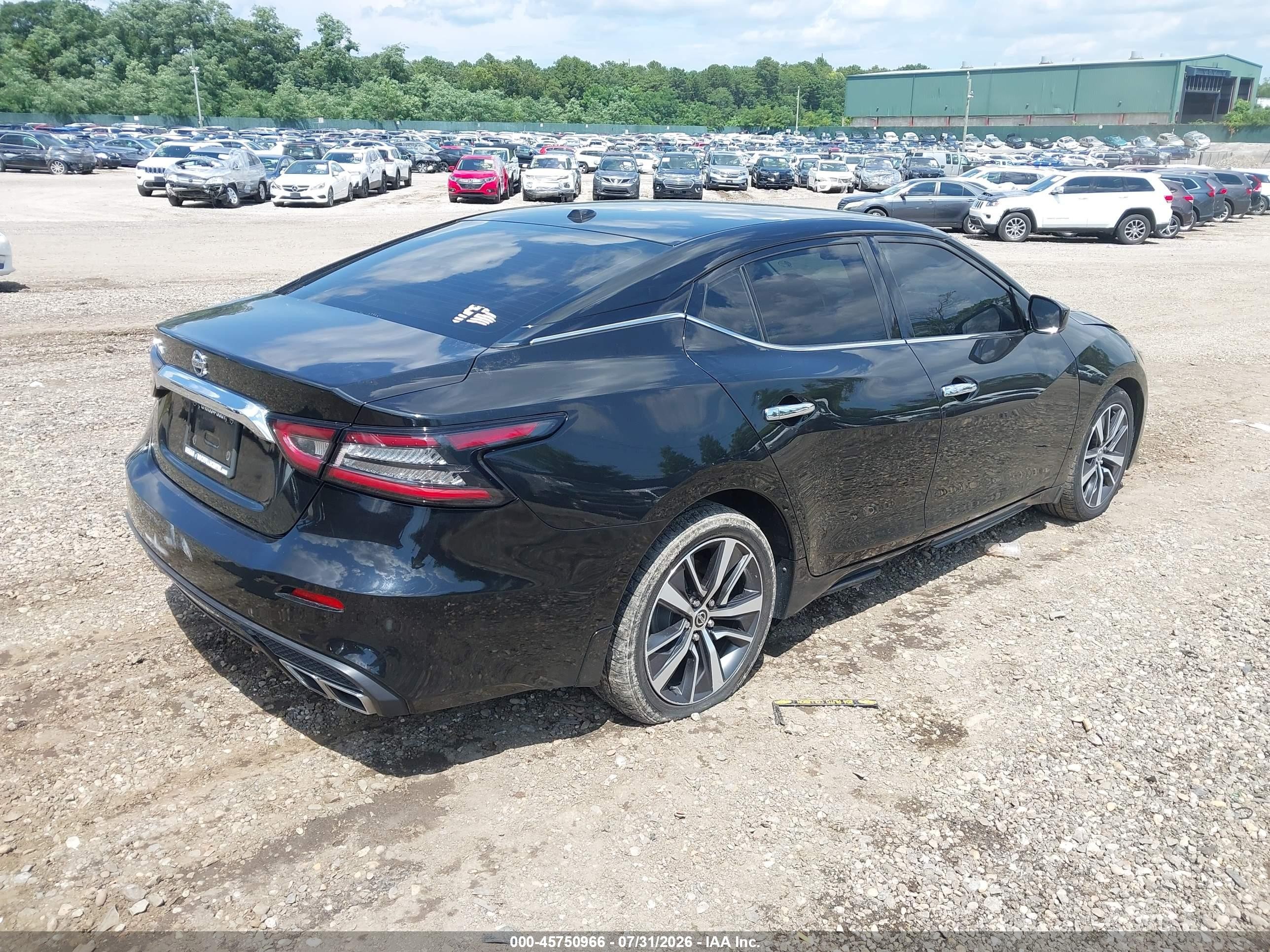 2019 Nissan Maxima VIN 1N4AA6AV9KC373785 IAAI salvage auction — Front End, Mv-907A (New York), sold $1,800 on 2026-09-14 (photo 4)