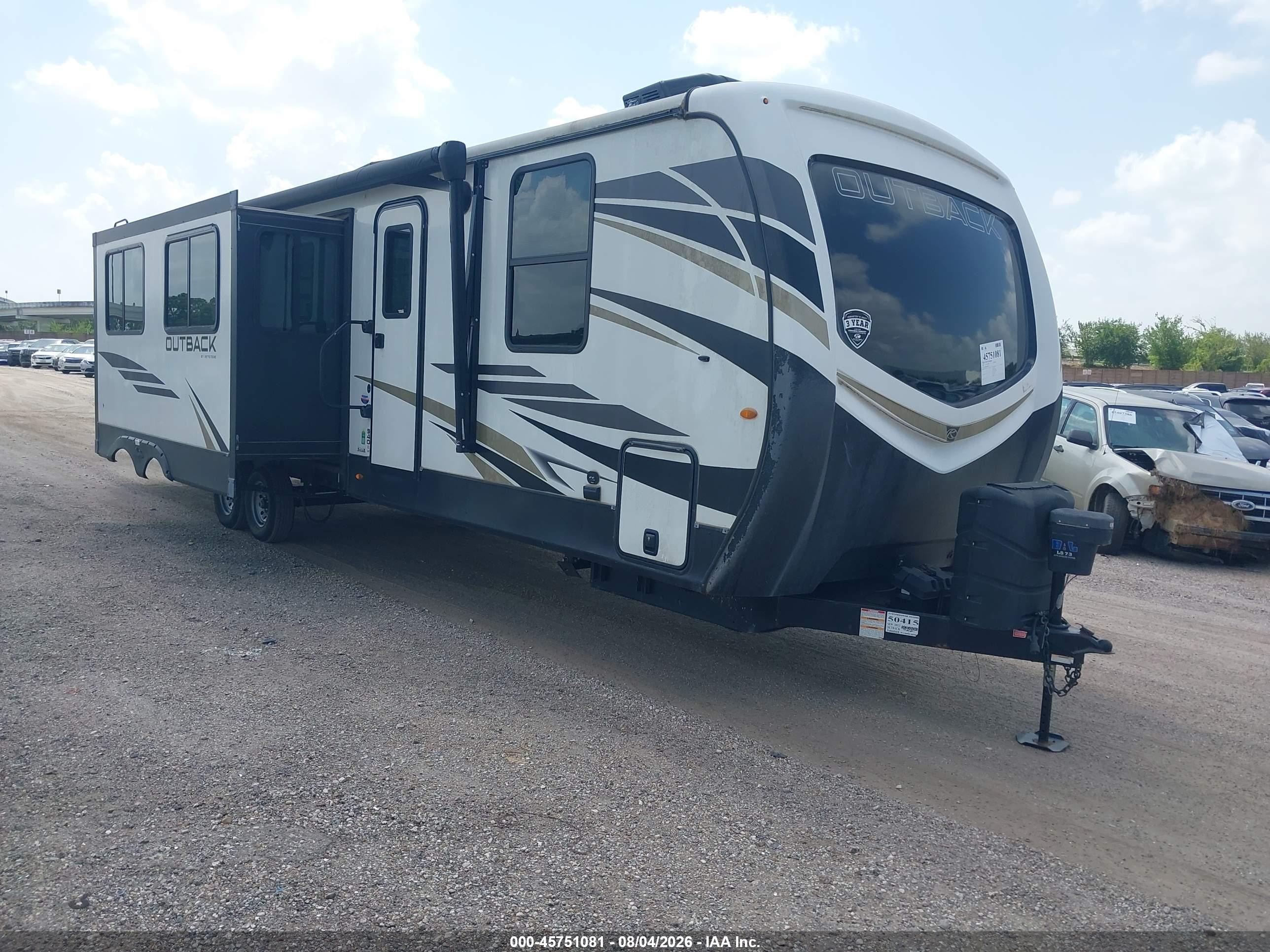 2022 Keystone Outback VIN 4YDT0BS29NB453209 — IAAI salvage auction photo