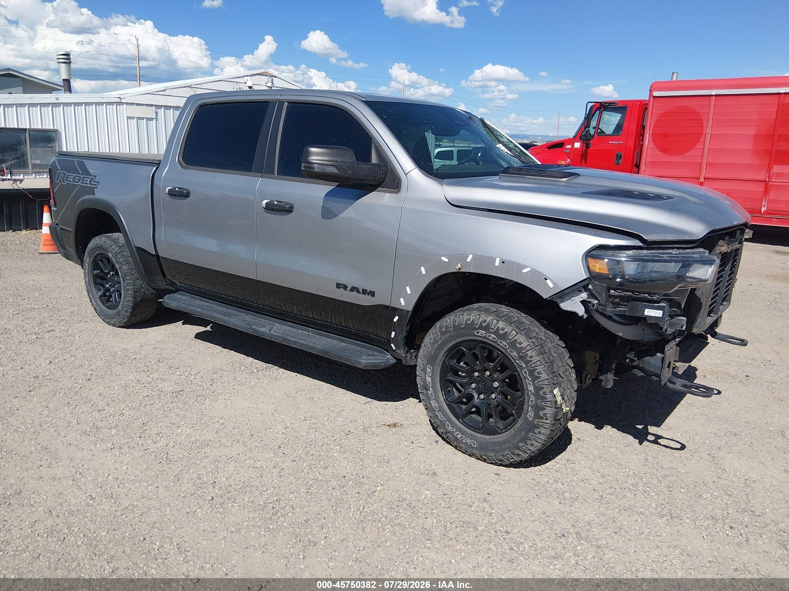 2025 Ram 1500 VIN 1C6SRFLP9SN549512 — IAAI salvage auction photo