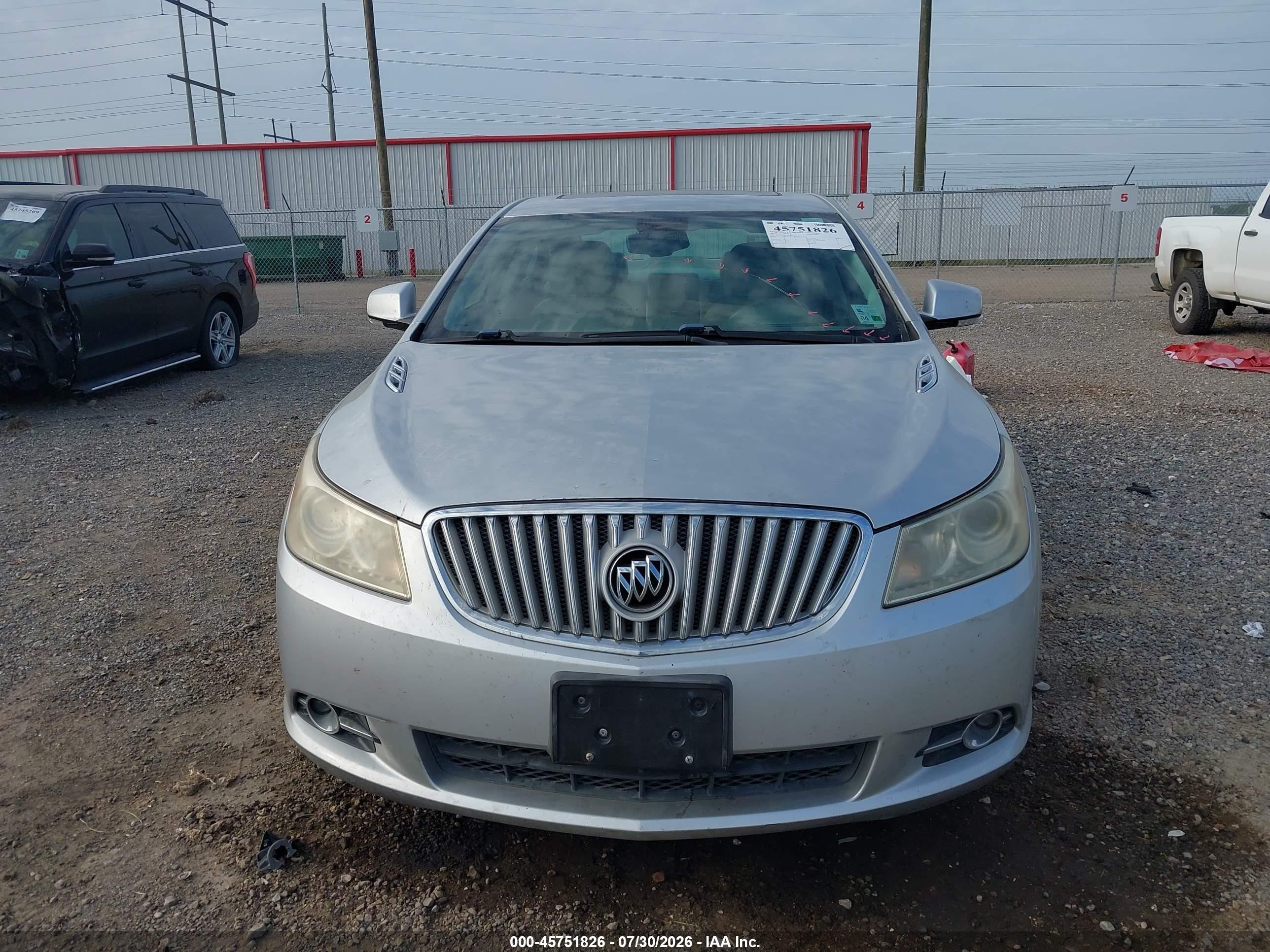 2011 Buick Lacrosse VIN 1G4GC5ED1BF229393 IAAI salvage auction — Water/Flood, Salvage (Louisiana), sold $225 on 2026-09-09 (photo 6)